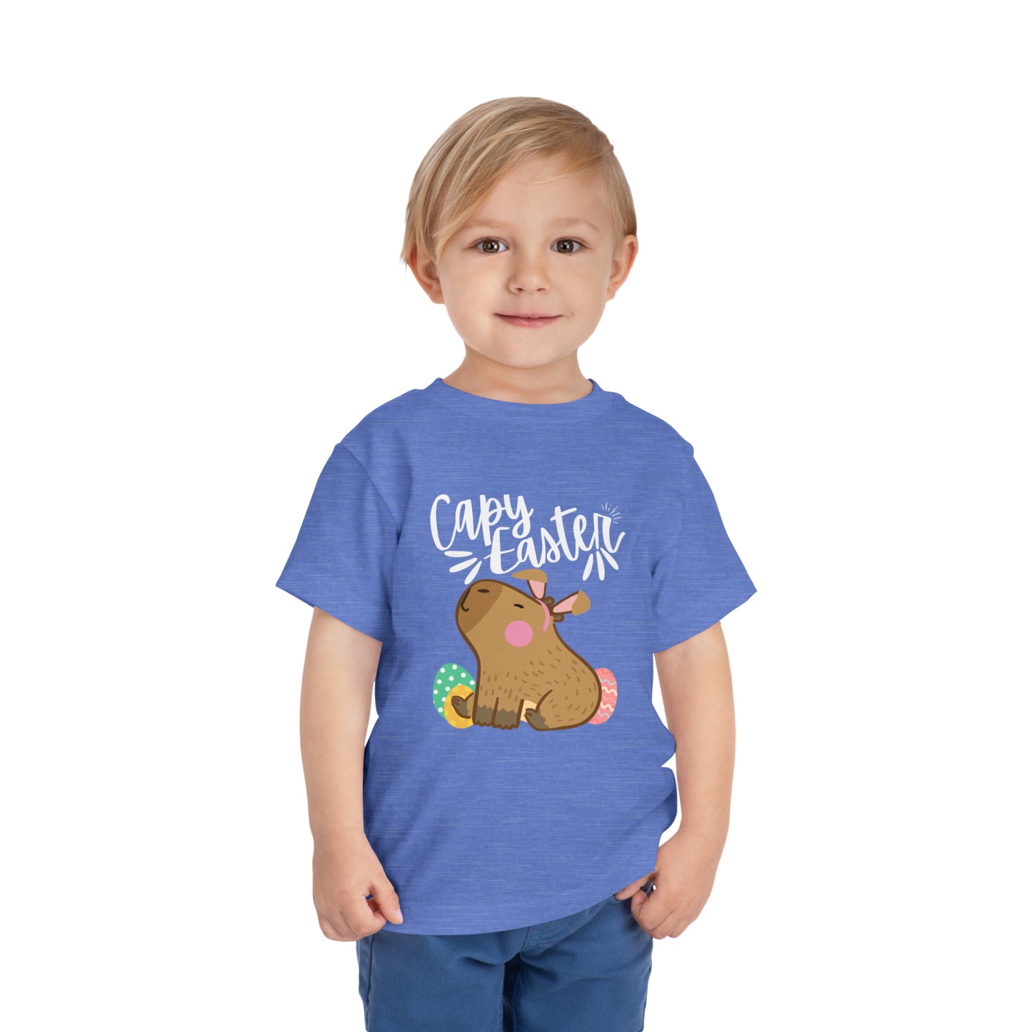 Capy Easter Toddler Tee | Capybara Easter