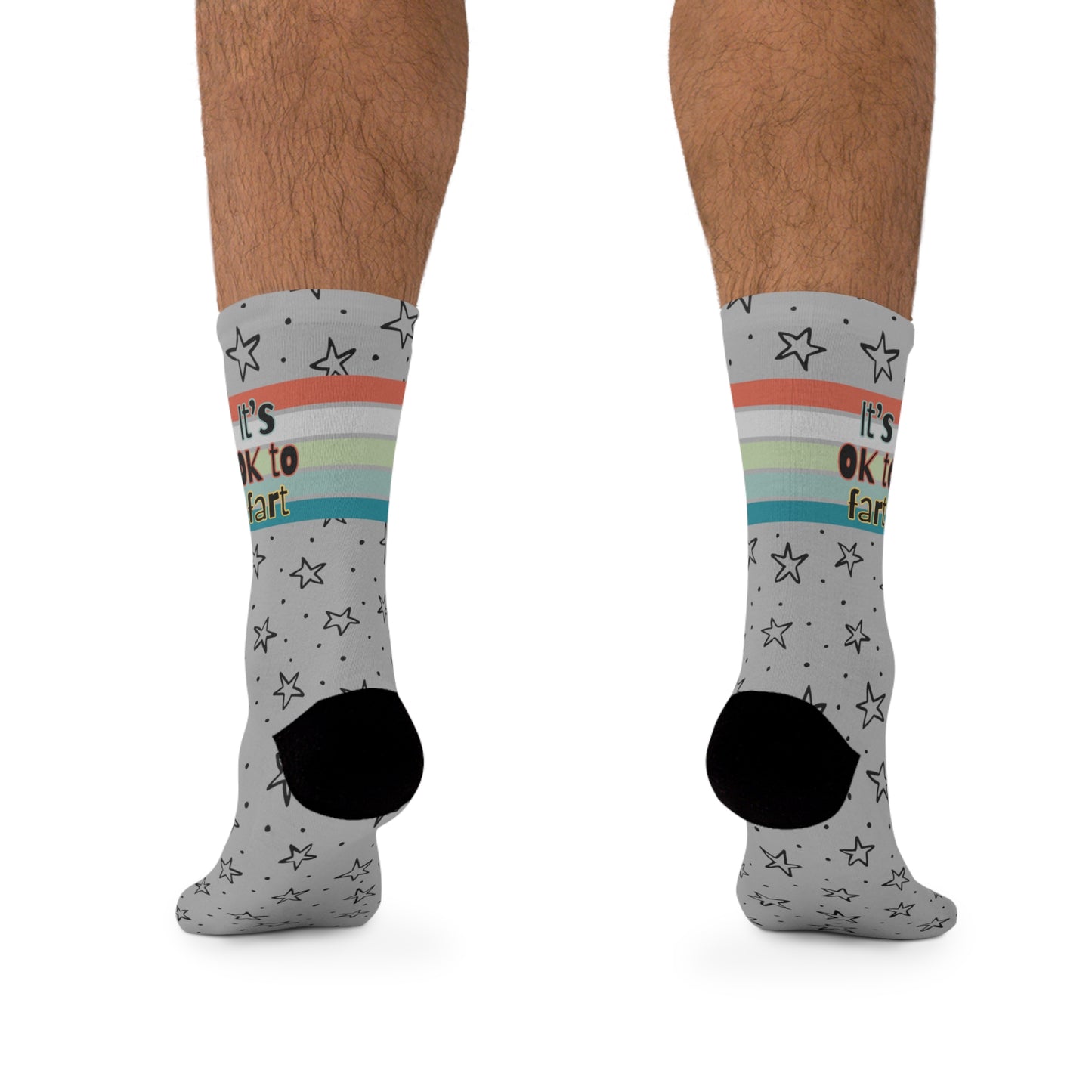 It's Ok to Fart | Recycled Poly Socks