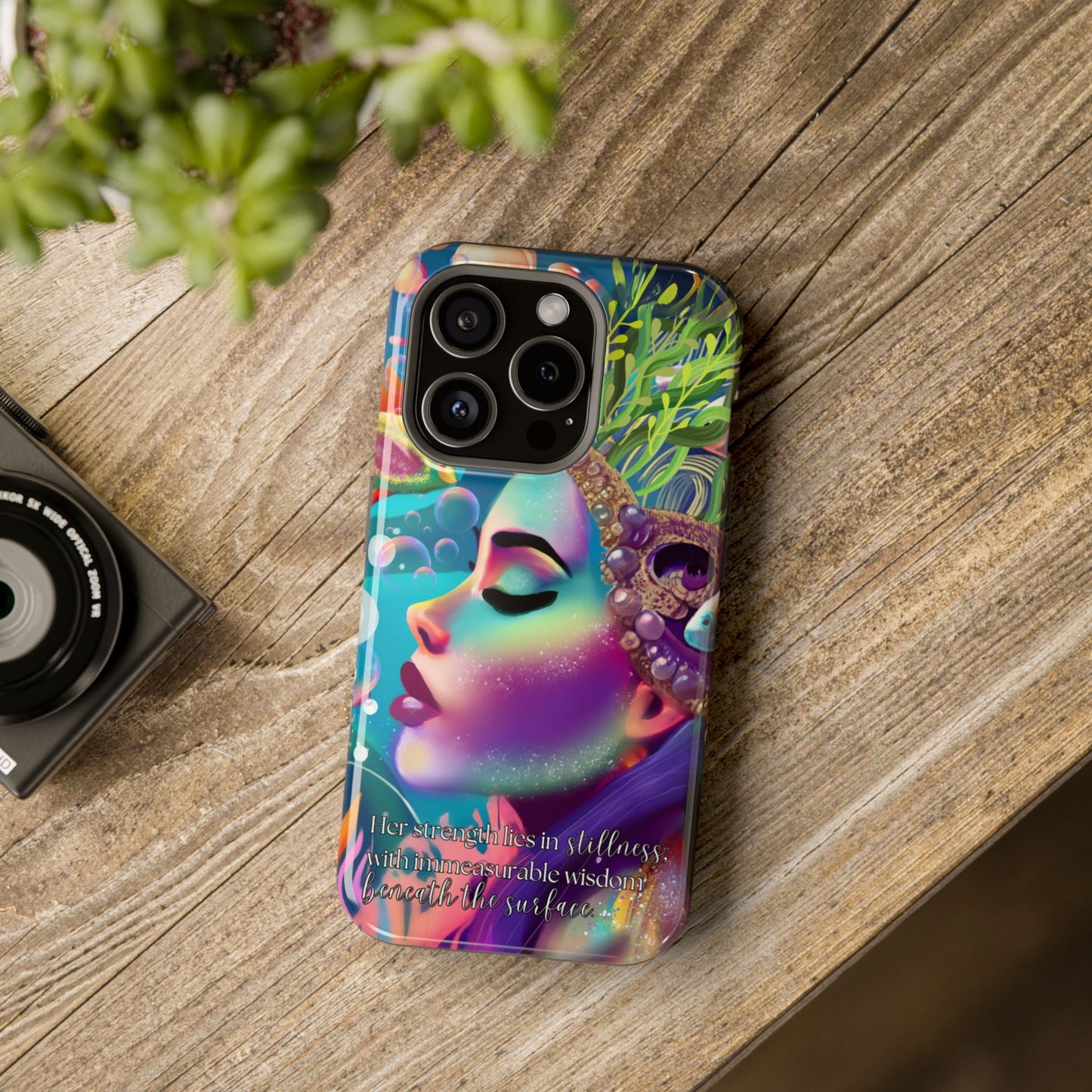 Anime Magnetic Phone Case | Water Goddess Original Art