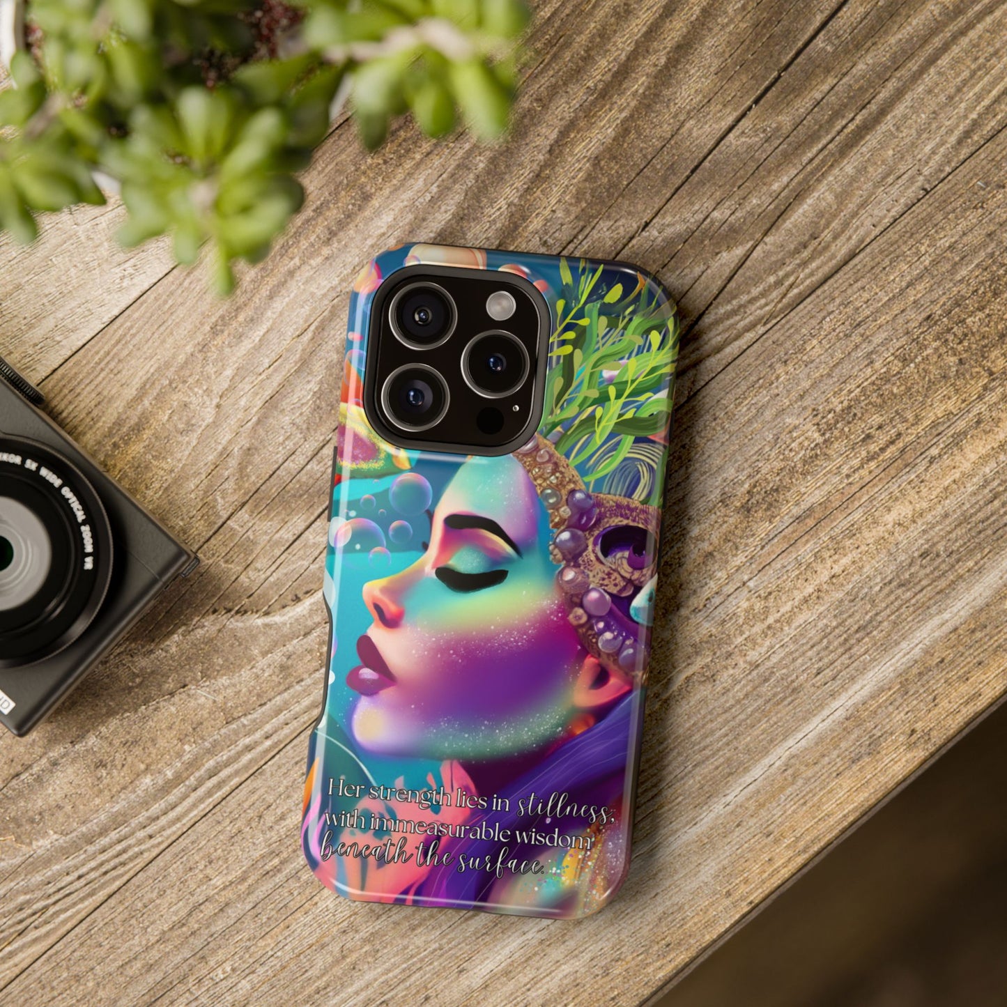 Anime Magnetic Phone Case | Water Goddess Original Art