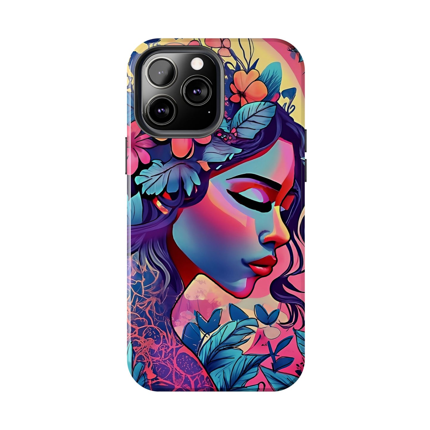 Anime iPhone Case | Water Goddess Original Art | iPhone X, iPhone 11, iPhone 12, iPhone 13, iPhone 14