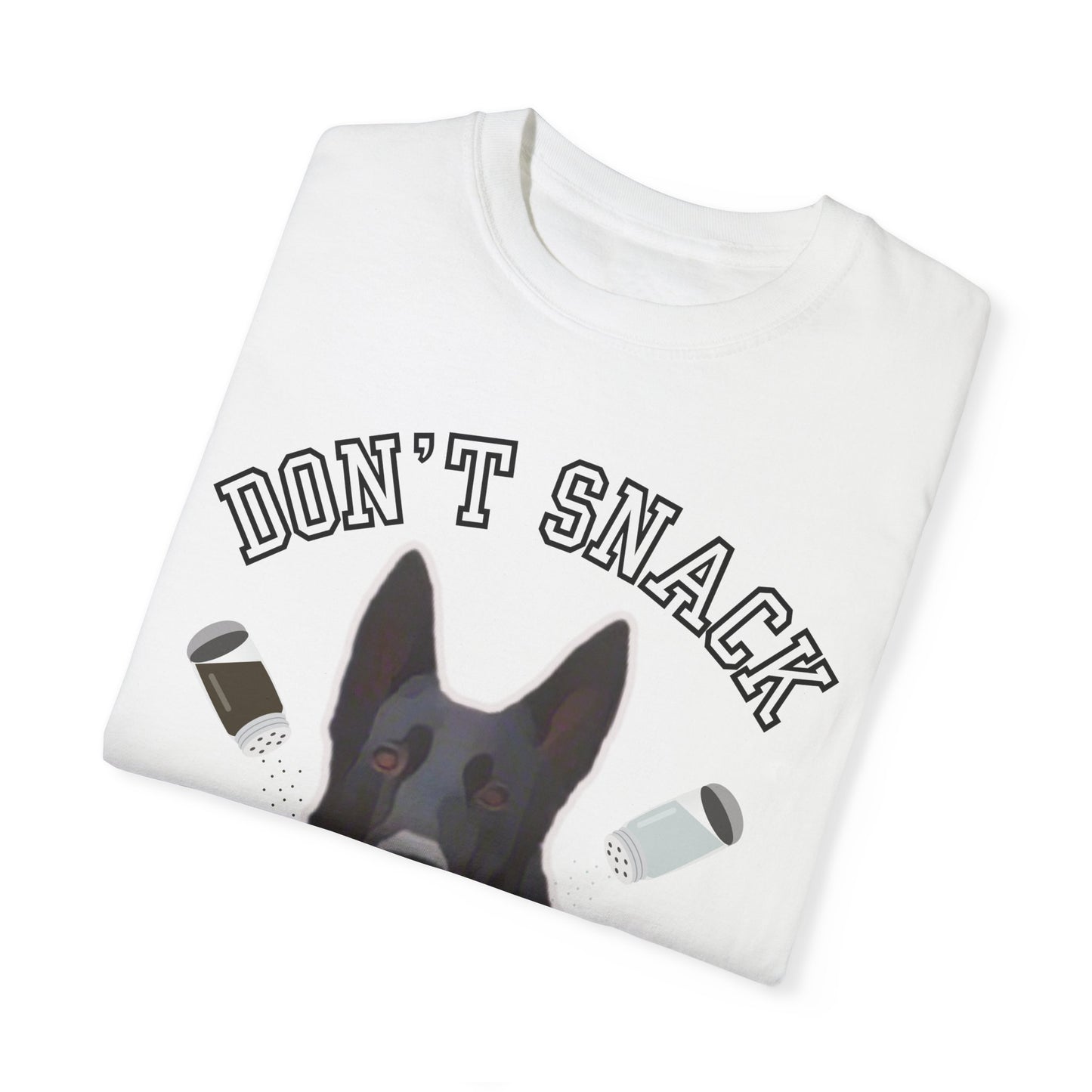 Don't Snack On Me | Personalized Dog T-Shirt