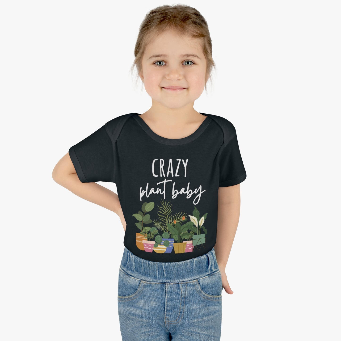 Crazy Plant Baby Bodysuit | Plant Lover Baby Shirt | Mommy and Me Set