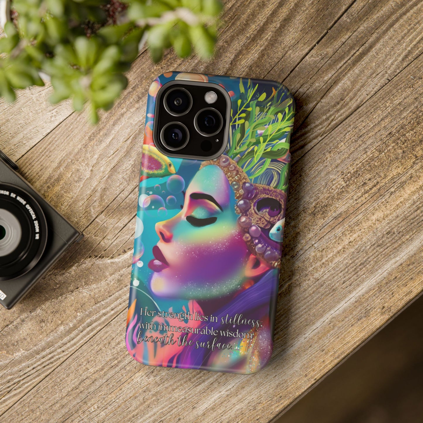 Anime Magnetic Phone Case | Water Goddess Original Art