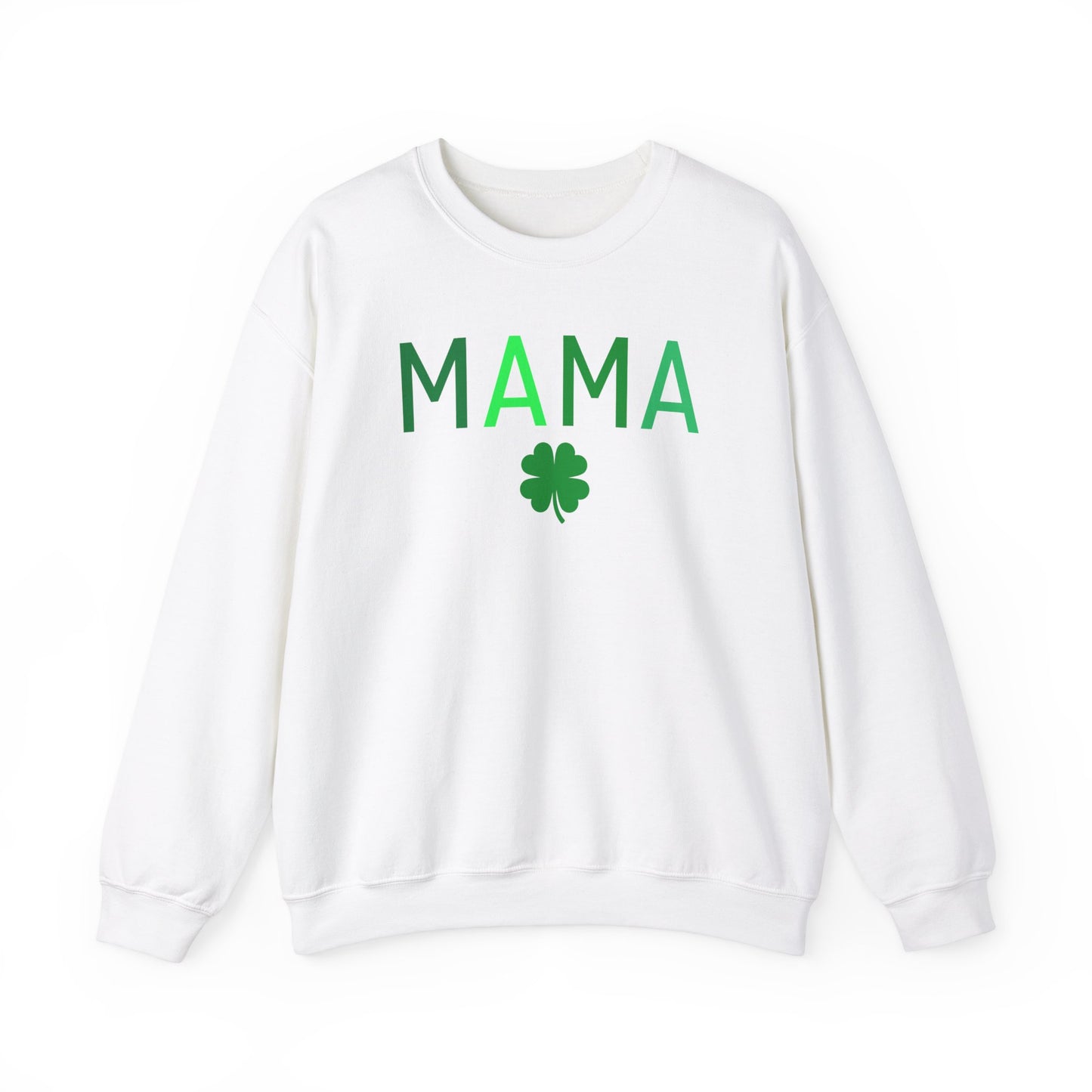 "Mama" St. Patrick's Day Sweatshirt | Mommy and Me Set | Unisex Crewneck Sweatshirt