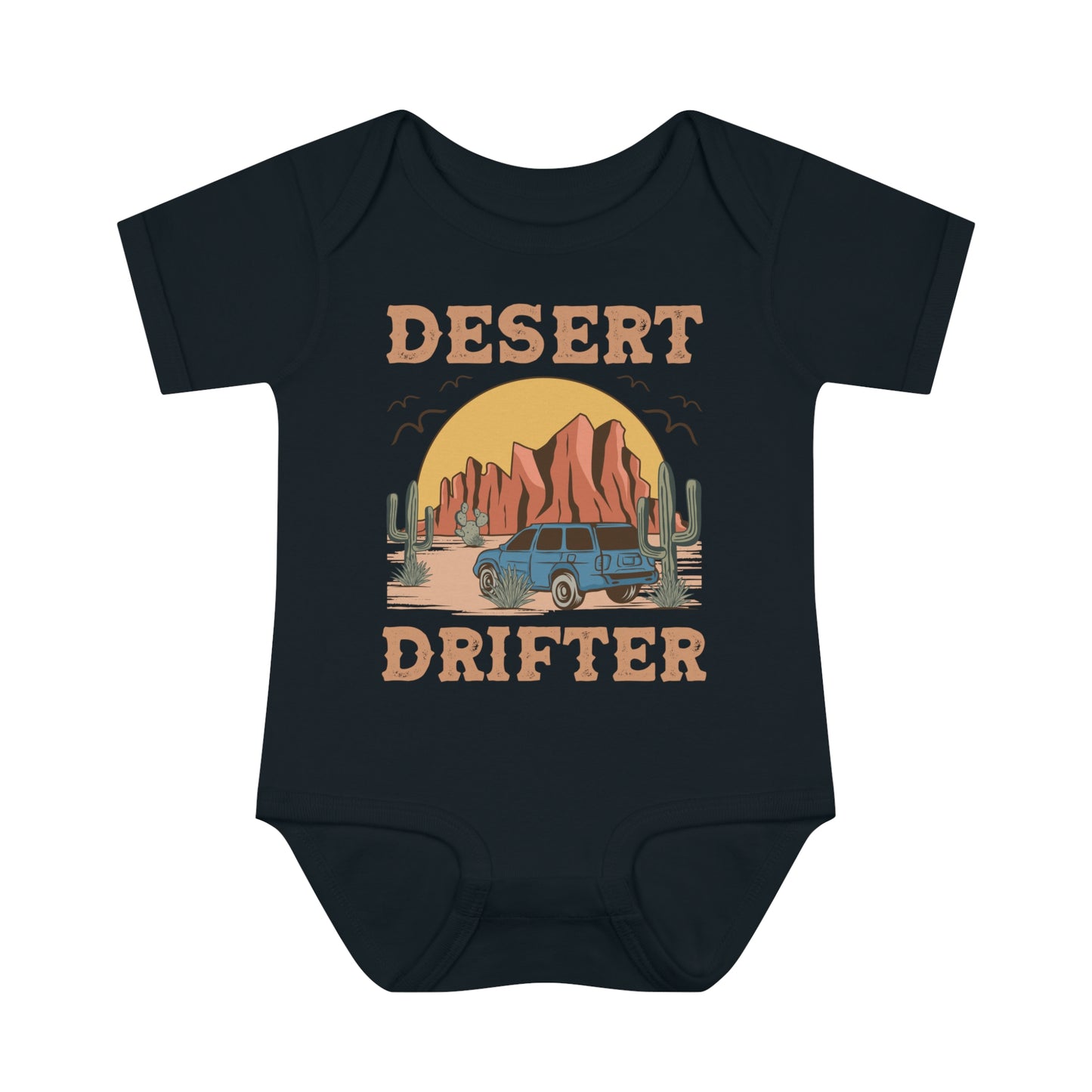 Desert Drifter | Baby Bodysuit | Retro Western Baby