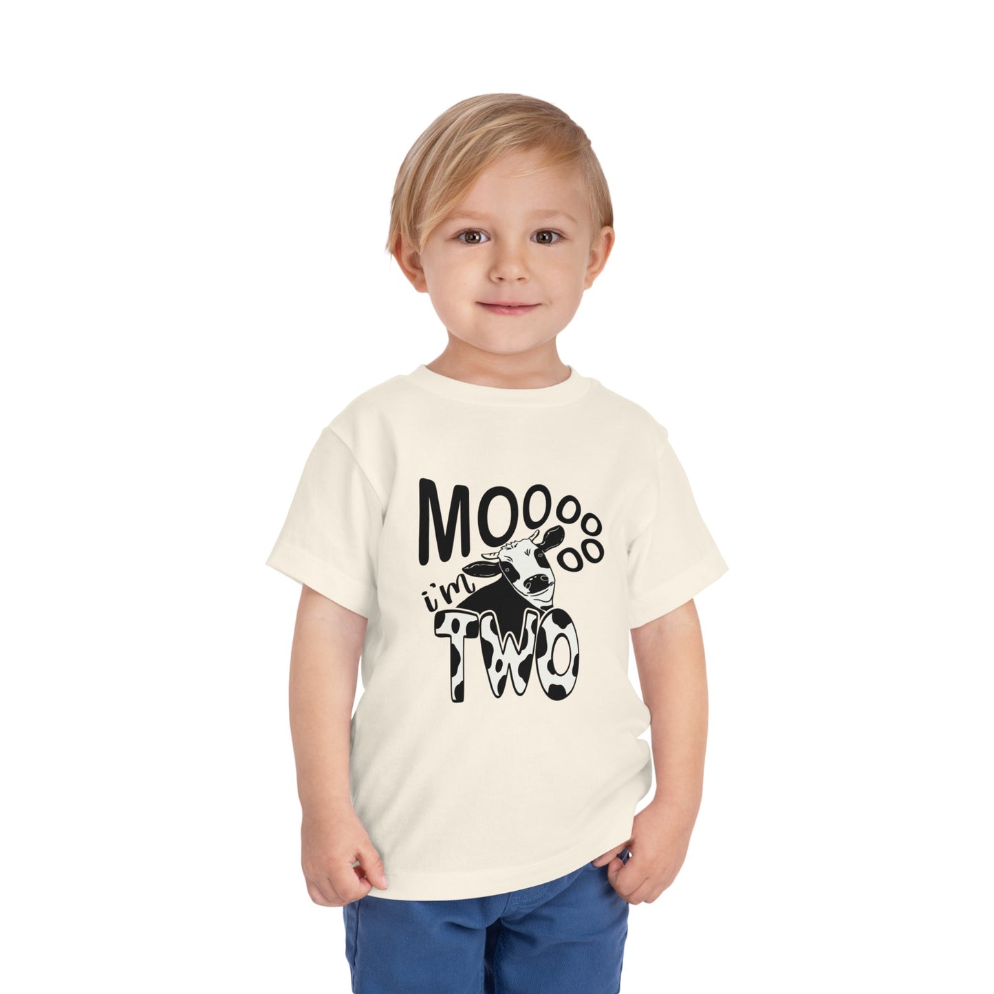 Moo I'm Two | Cow 2nd Birthday T-Shirt