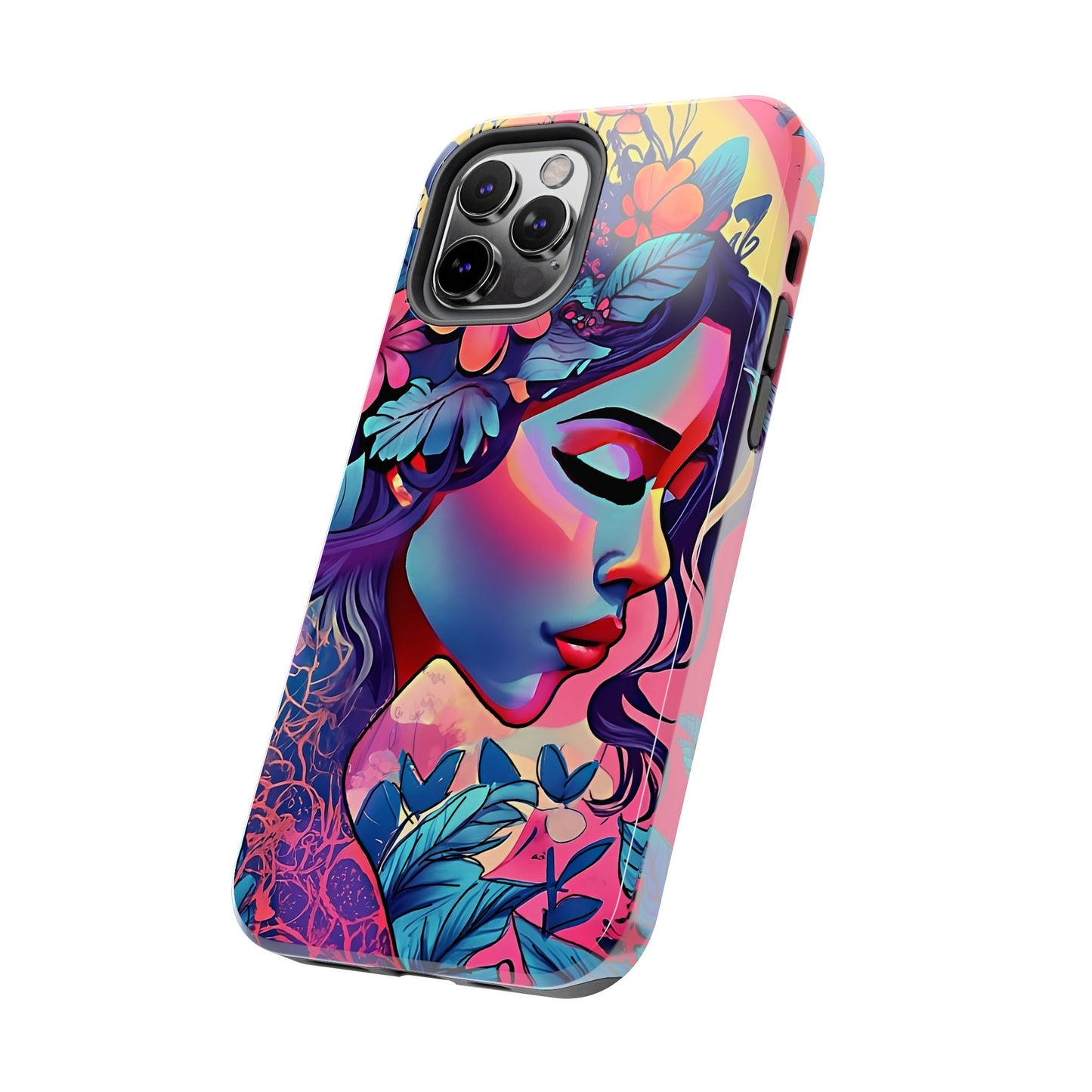 Anime iPhone Case | Water Goddess Original Art | iPhone X, iPhone 11, iPhone 12, iPhone 13, iPhone 14