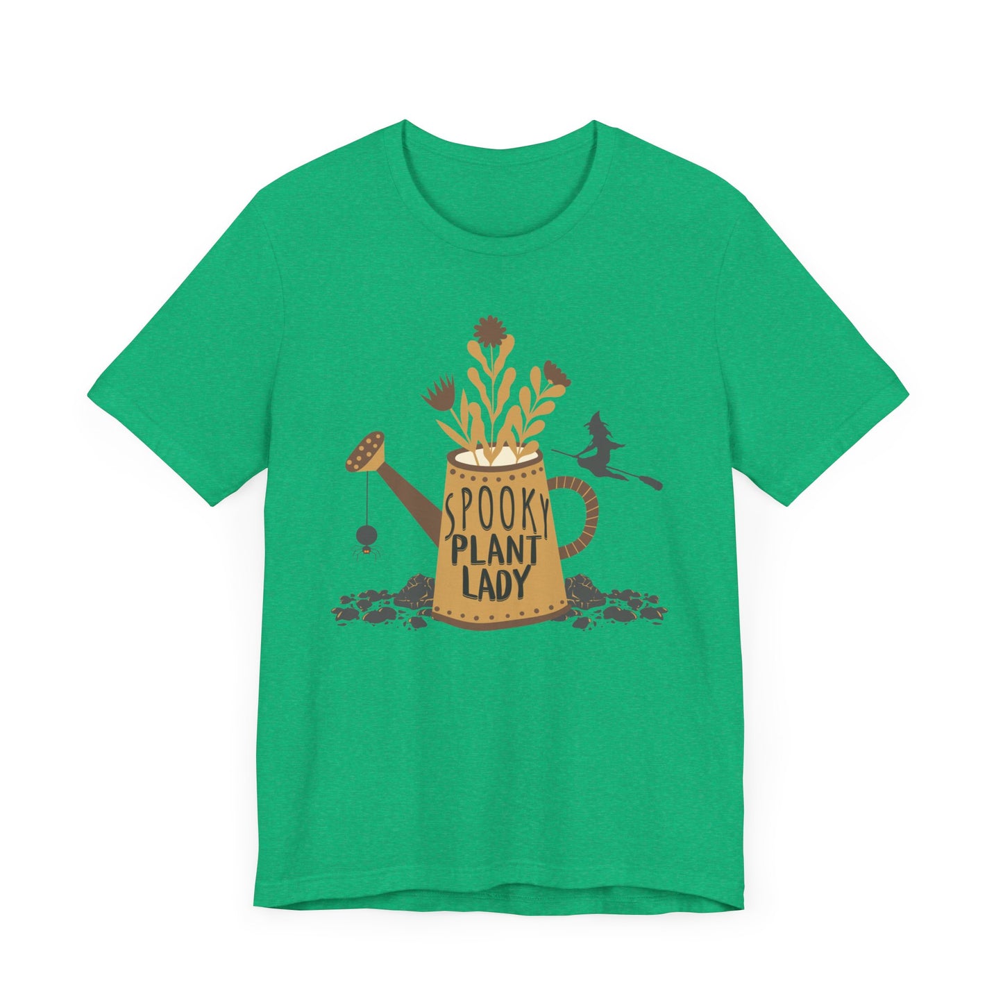 Adult "Spooky Plant Lady" - Plant Lover Unisex Jersey Short Sleeve Tee