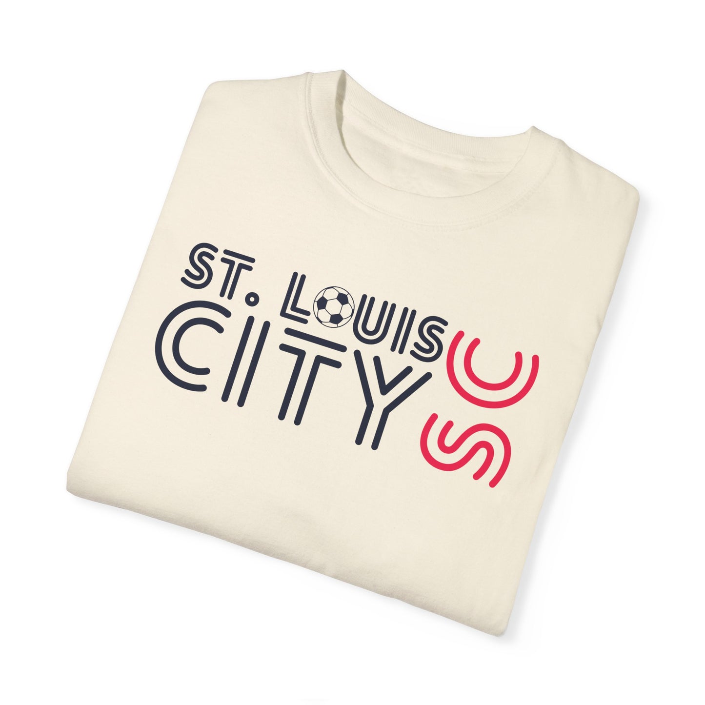 St. Louis City Soccer T-Shirt | Minimalist | Comfort Colors Tee