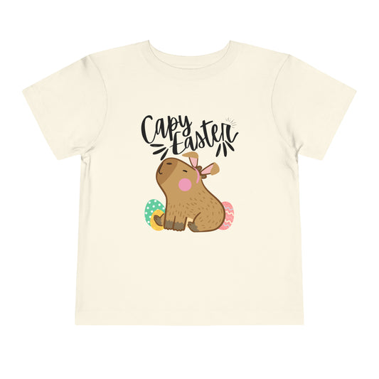 Capy Easter Toddler Tee | Capybara Easter