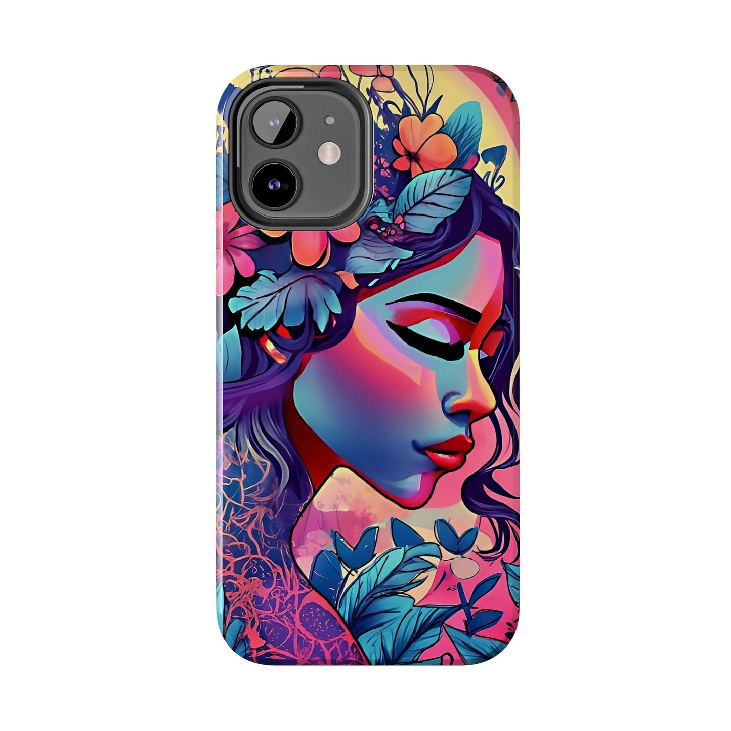 Anime iPhone Case | Water Goddess Original Art | iPhone X, iPhone 11, iPhone 12, iPhone 13, iPhone 14