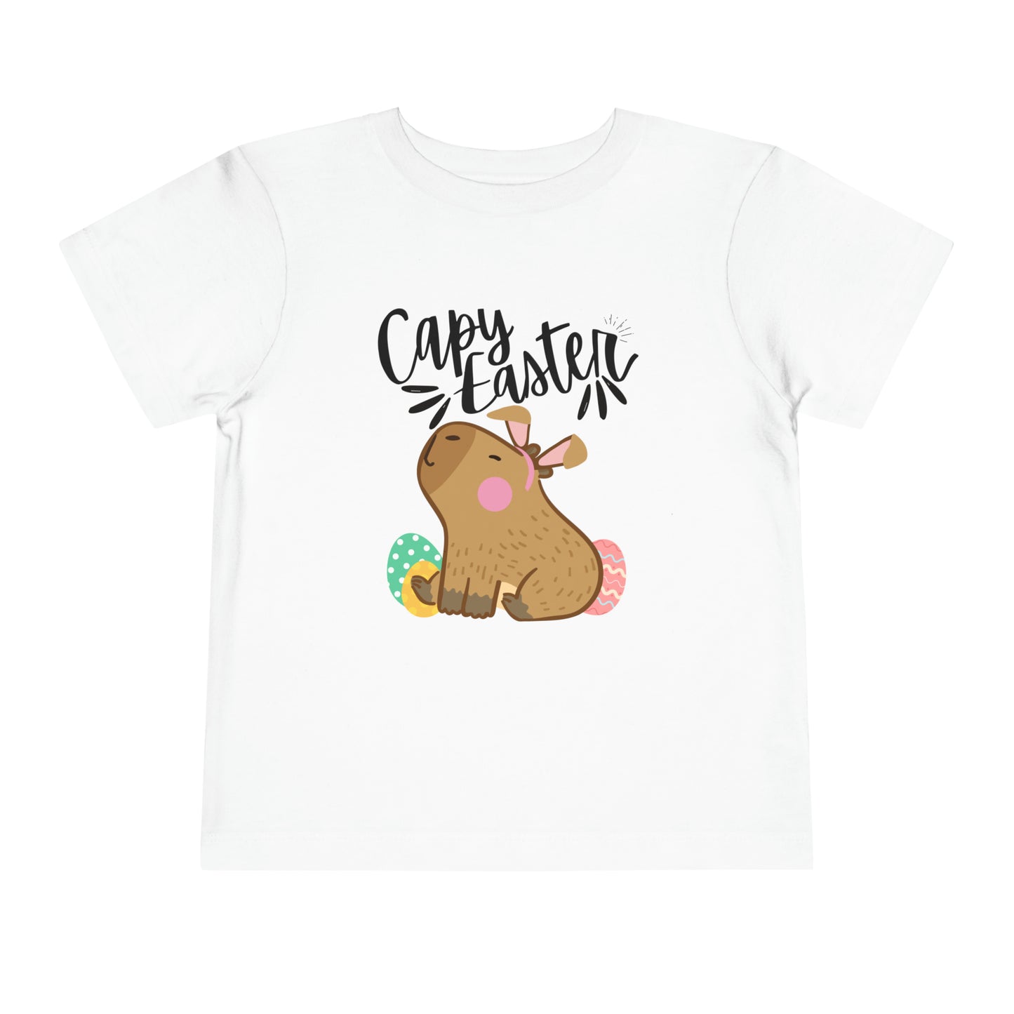 Capy Easter Toddler Tee | Capybara Easter