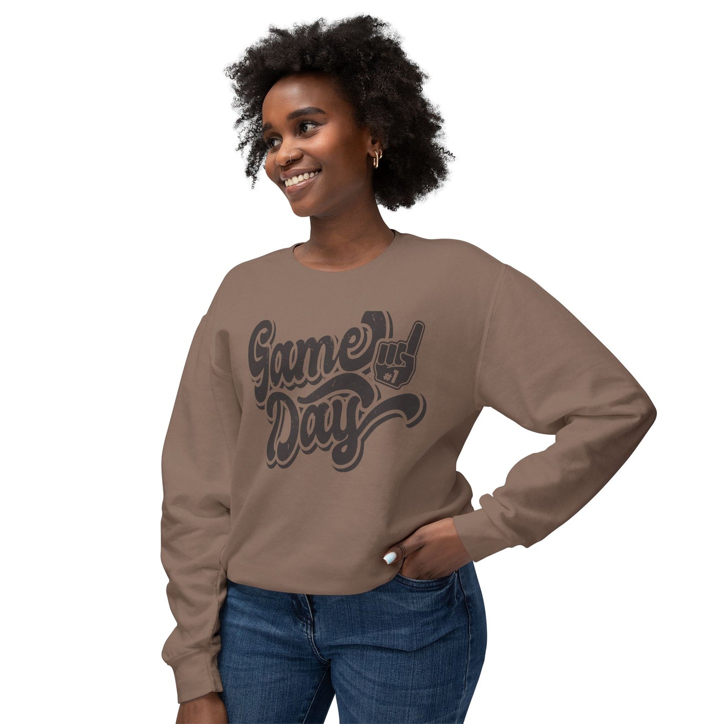 Game Day Vintage | Unisex Lightweight Crewneck Sweatshirt