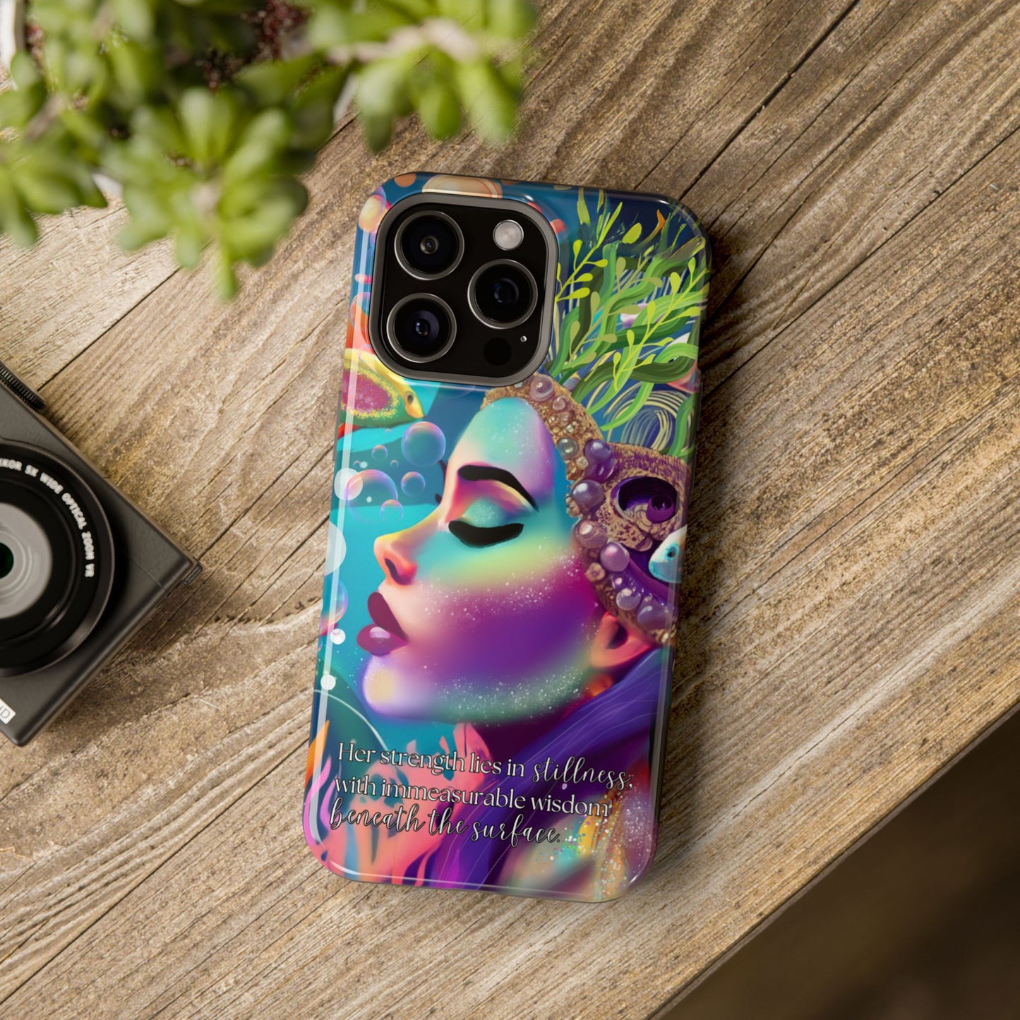 Anime Magnetic Phone Case | Water Goddess Original Art