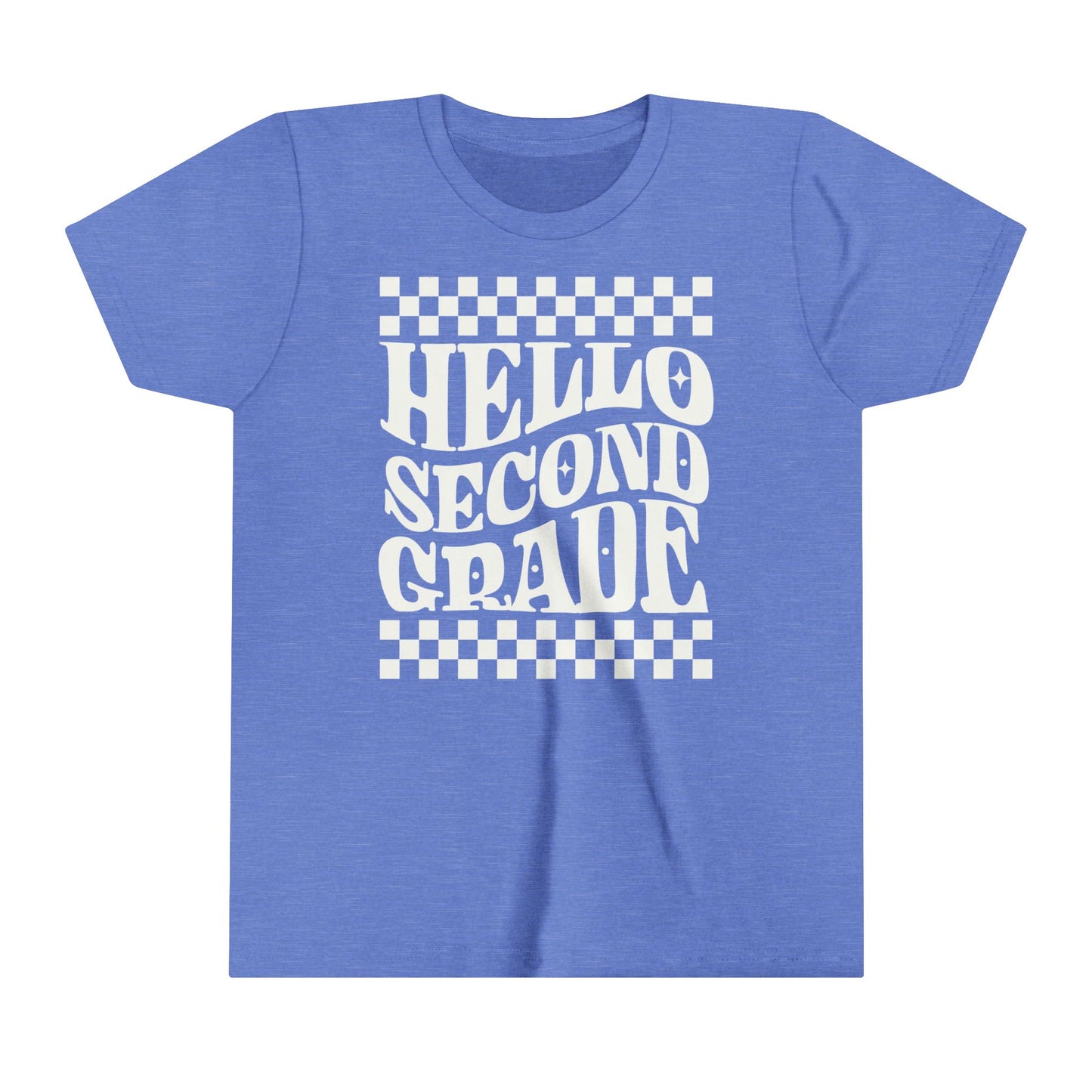 Hello Second Grade | First Day of School Kids Shirt