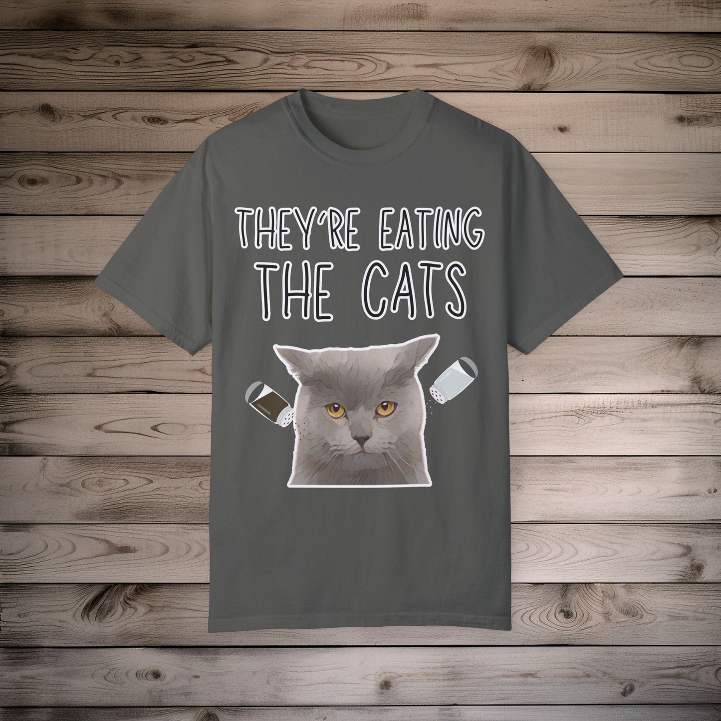 They’re Eating the Cats! Personalized Cat T-Shirt