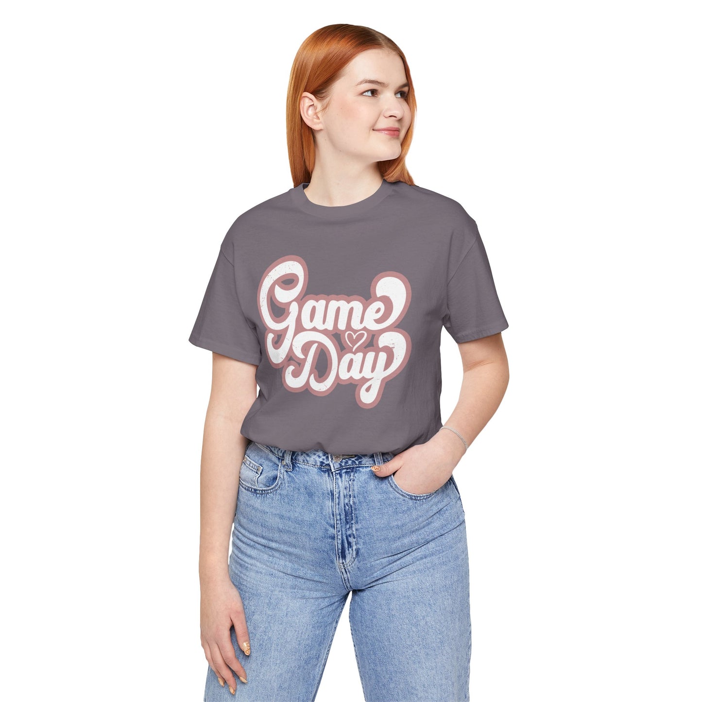 Game Day - Girly - Unisex Jersey Lightweight Tee