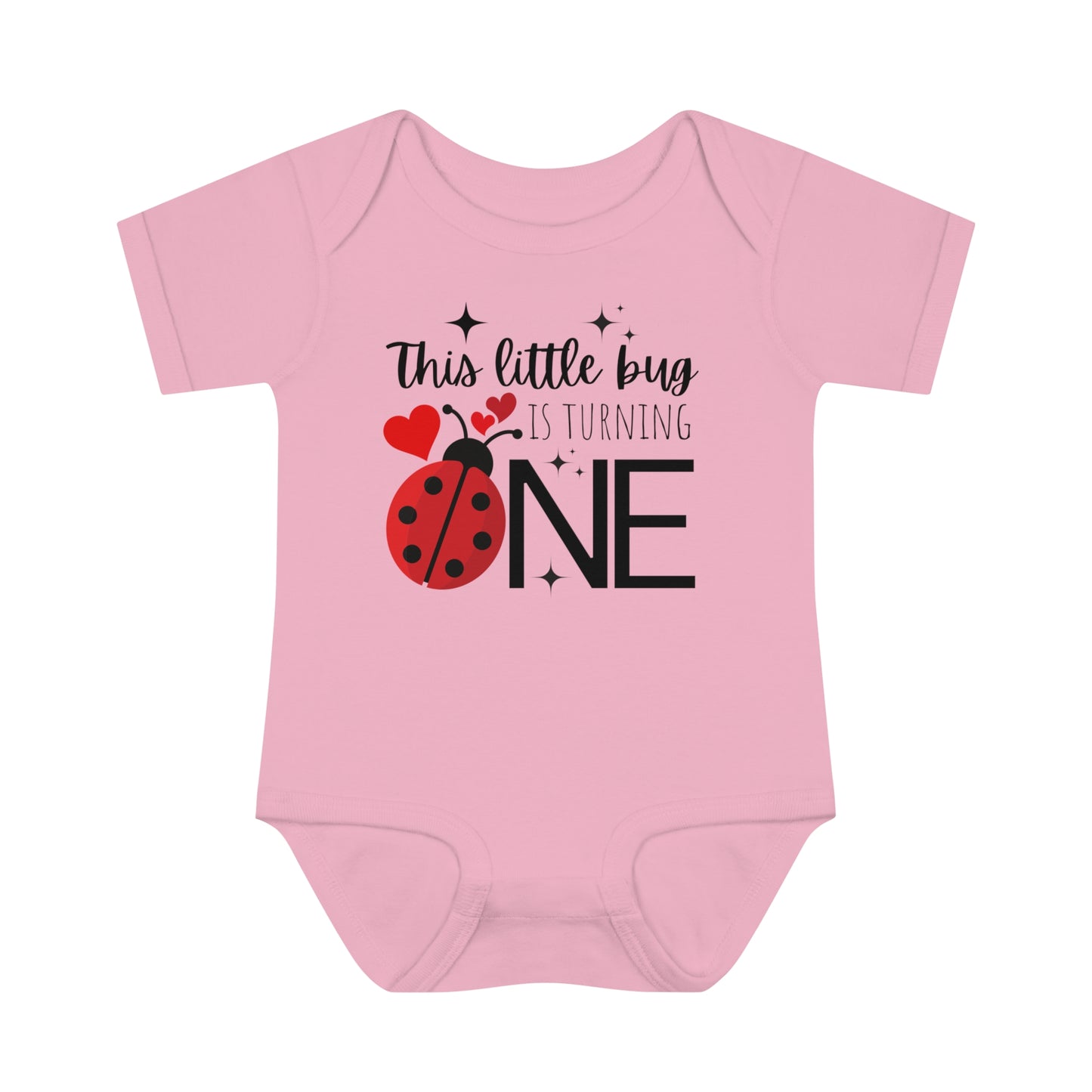 This Little Bug is Turning One | Ladybug First Birthday Shirt
