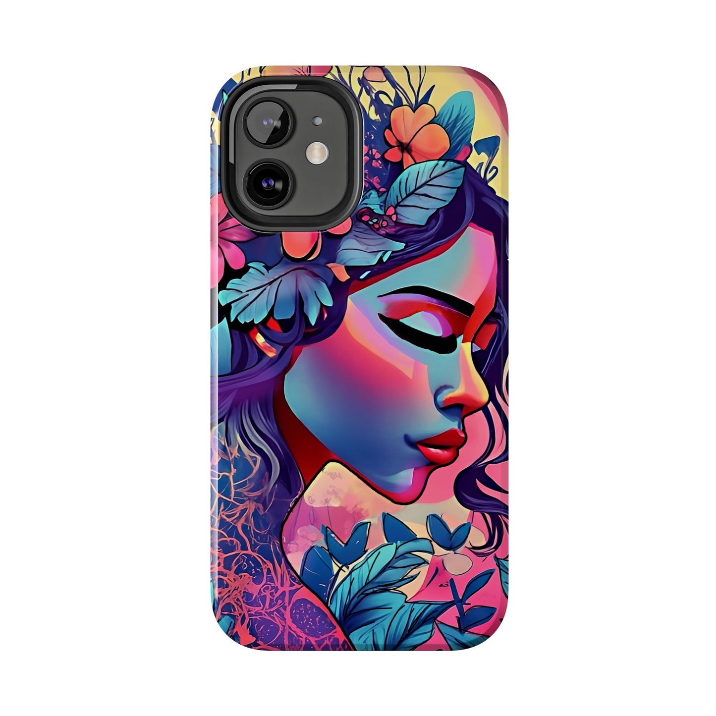 Anime iPhone Case | Water Goddess Original Art | iPhone X, iPhone 11, iPhone 12, iPhone 13, iPhone 14