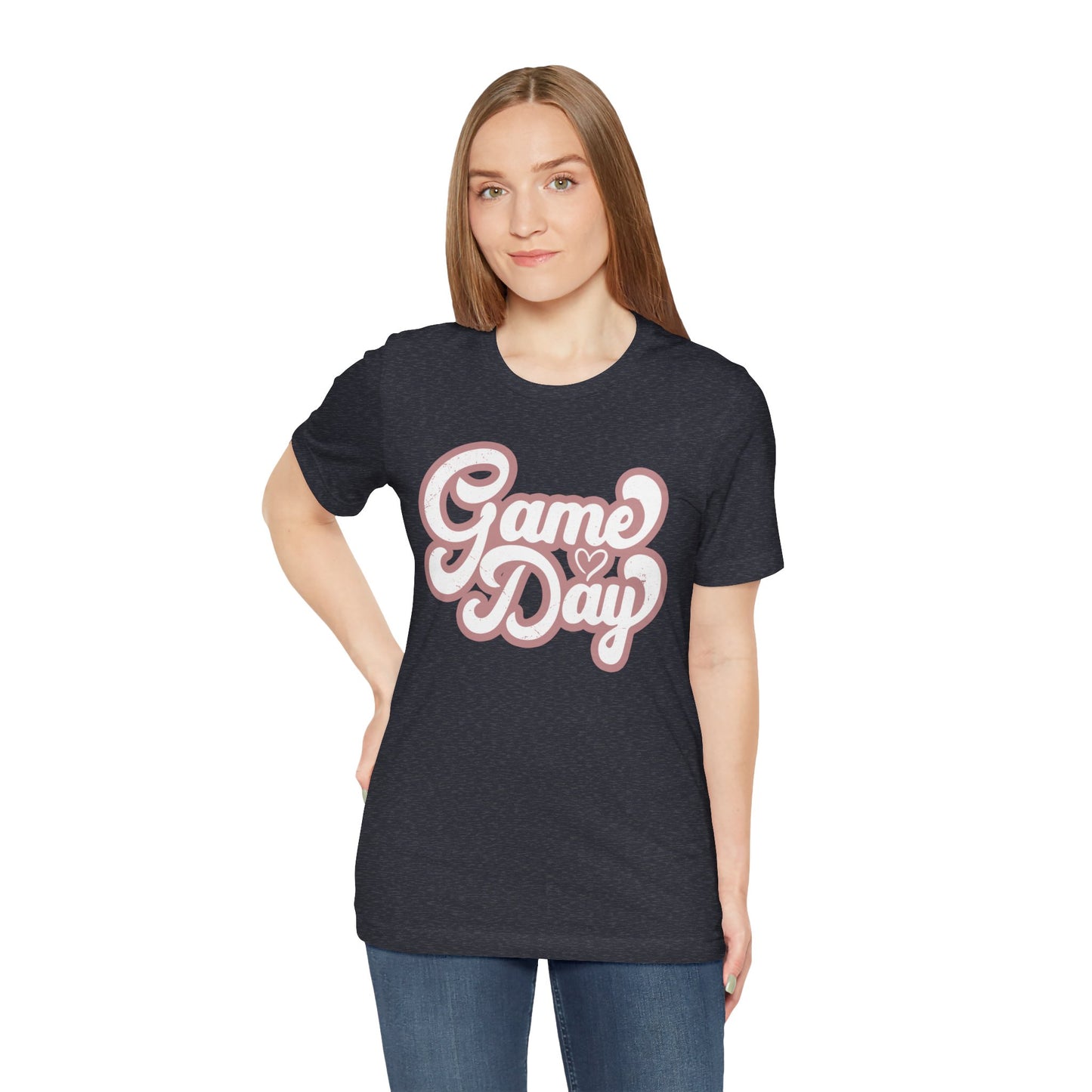 Game Day - Girly - Unisex Jersey Lightweight Tee