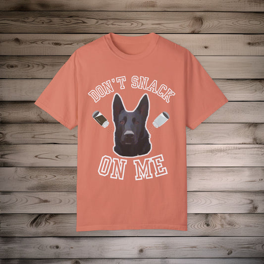 Don't Snack On Me | Personalized Dog T-Shirt