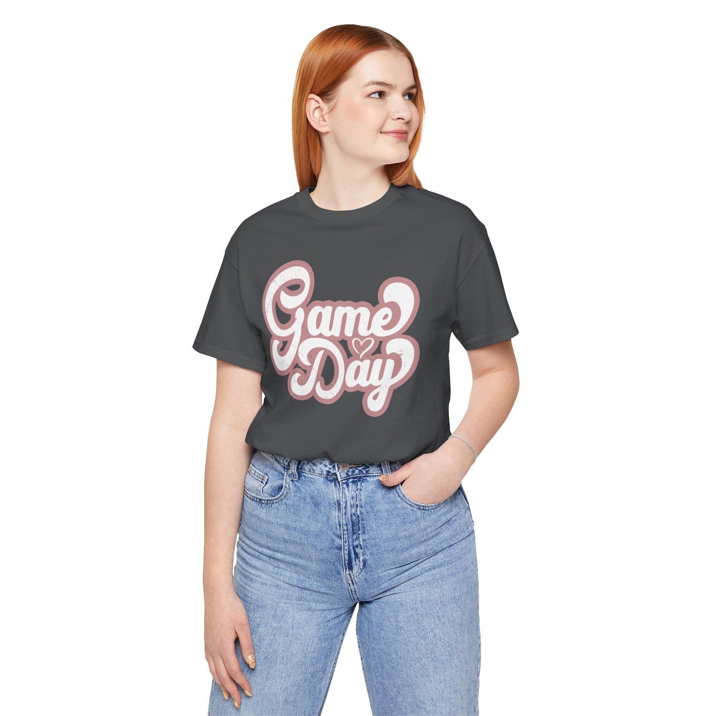 Game Day - Girly - Unisex Jersey Lightweight Tee