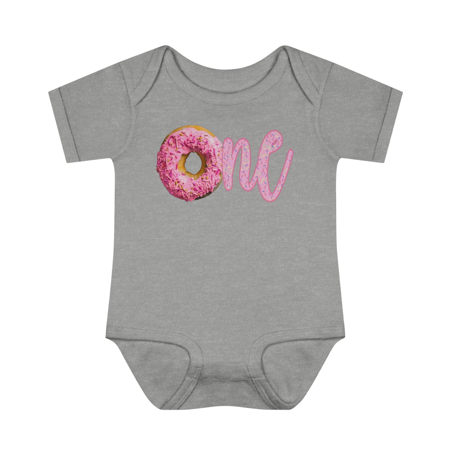 First Birthday Onesie | Pink Donut