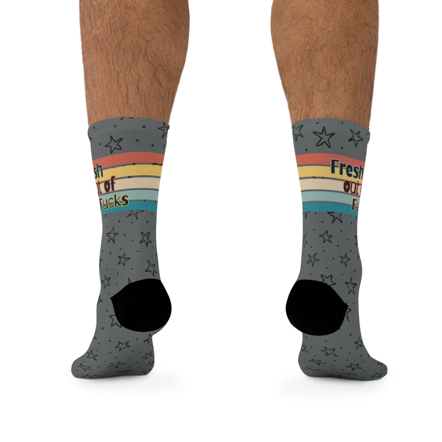 Fresh Out of F*cks | Recycled Poly Socks