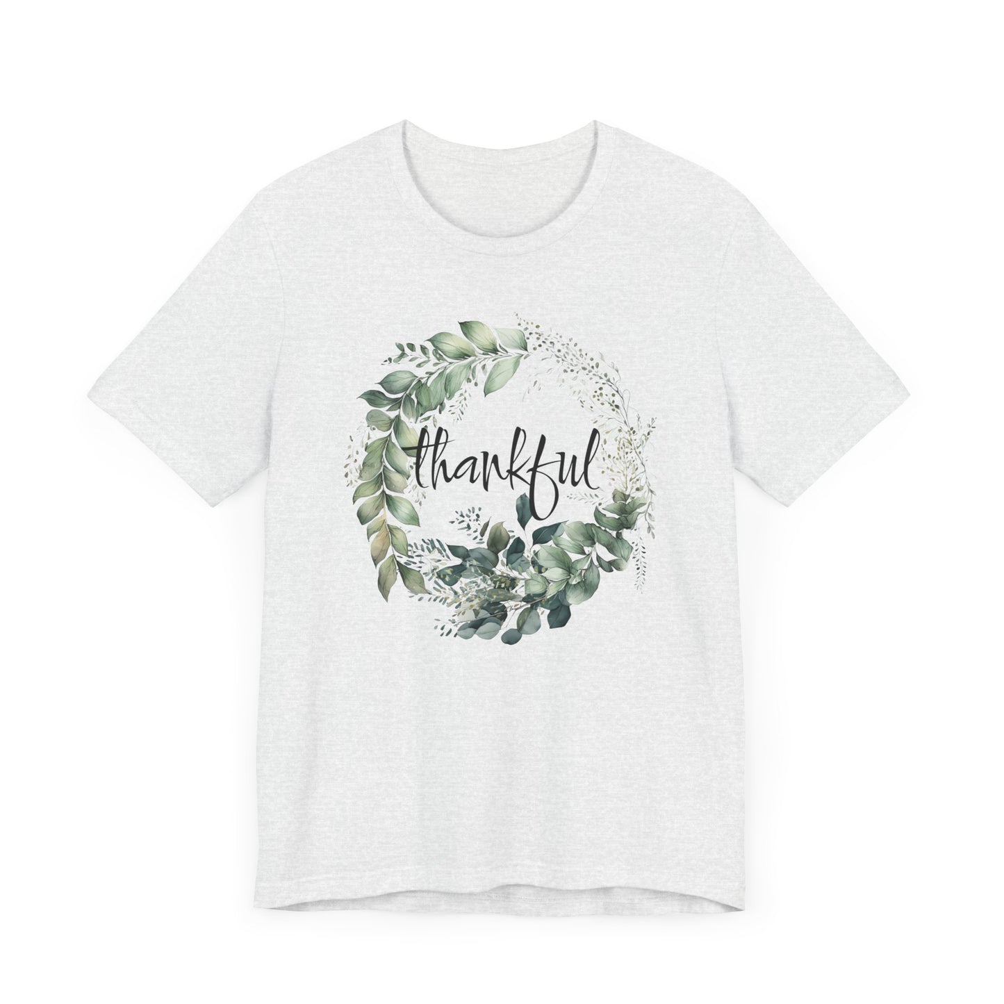 Adult "Thankful" - Unisex Jersey Short Sleeve Tee