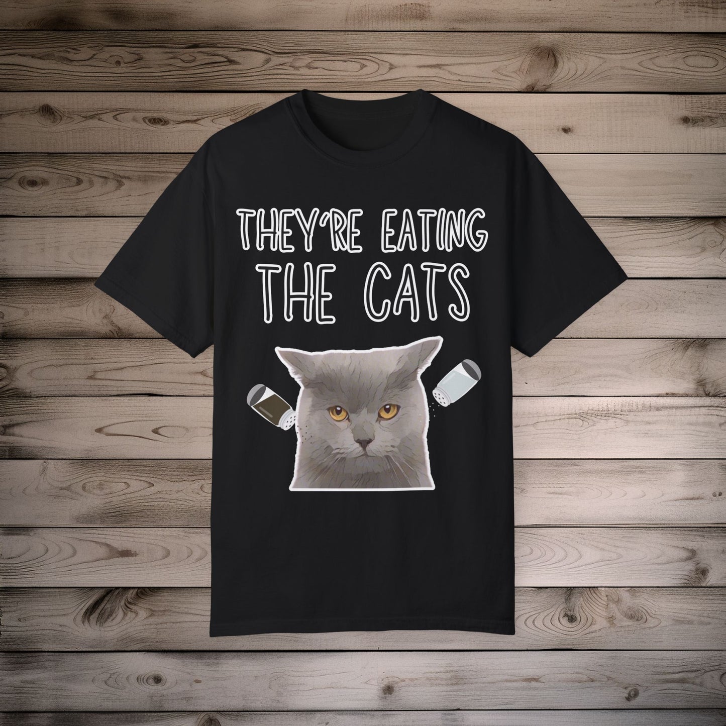 They’re Eating the Cats! Personalized Cat T-Shirt