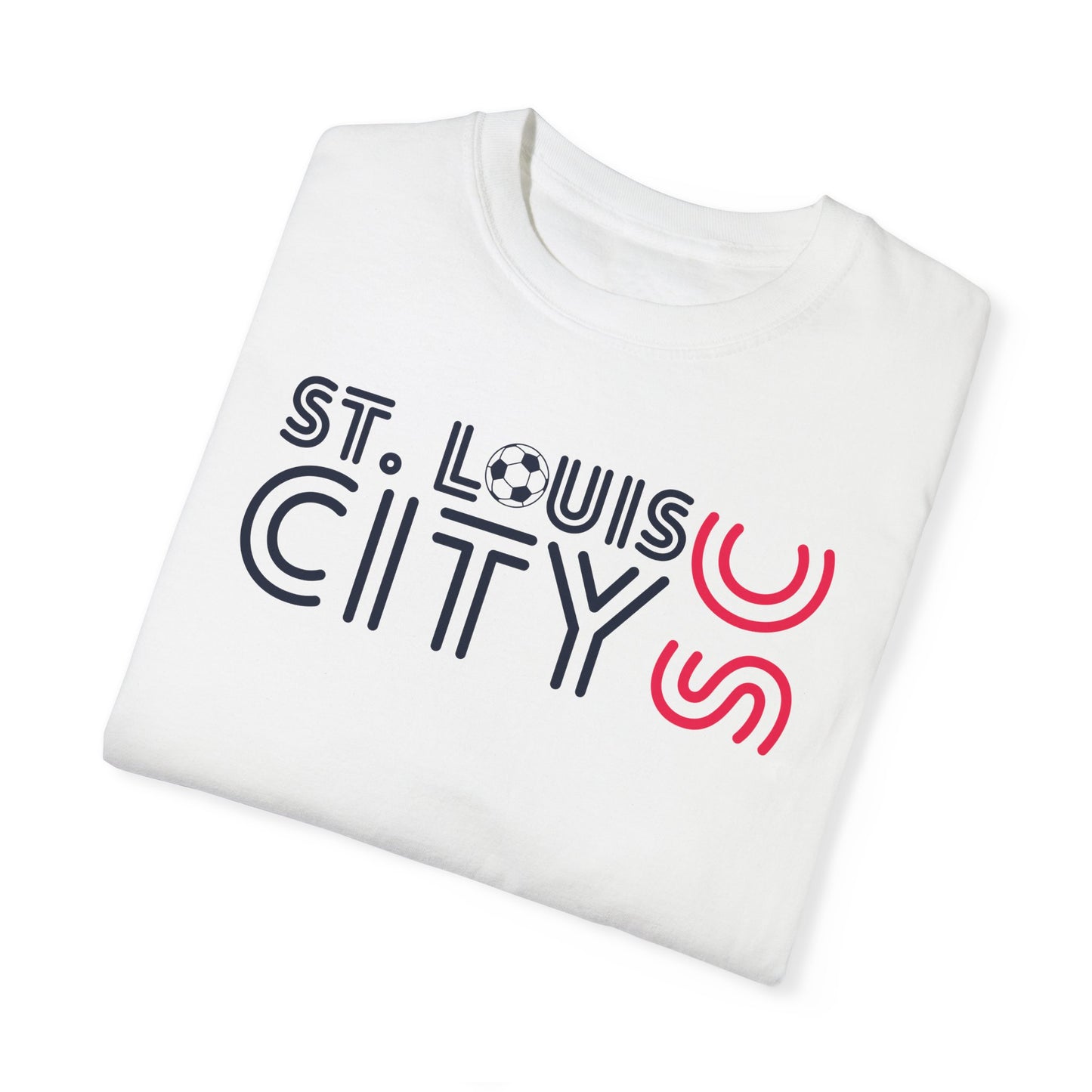 St. Louis City Soccer T-Shirt | Minimalist | Comfort Colors Tee