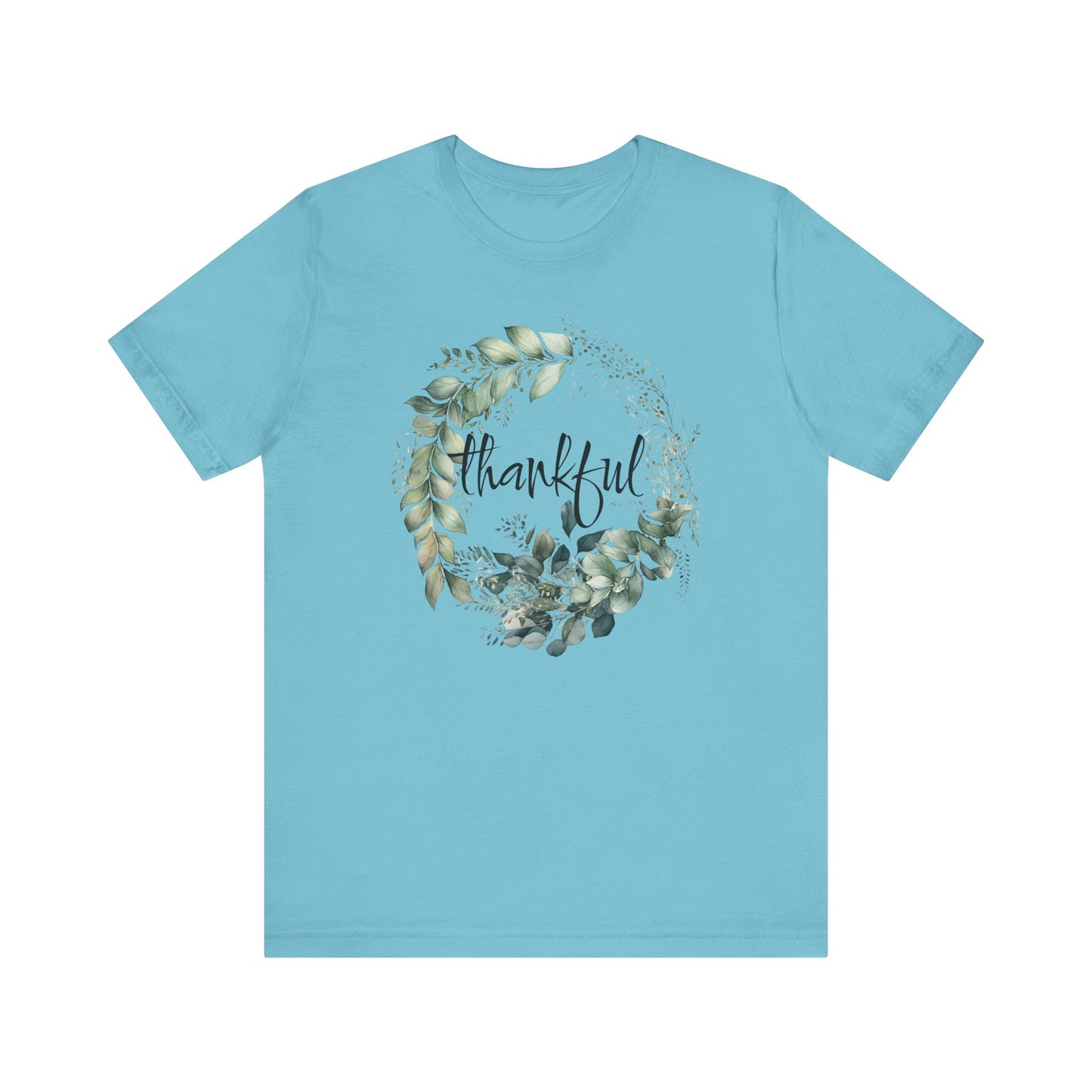 Adult "Thankful" - Unisex Jersey Short Sleeve Tee