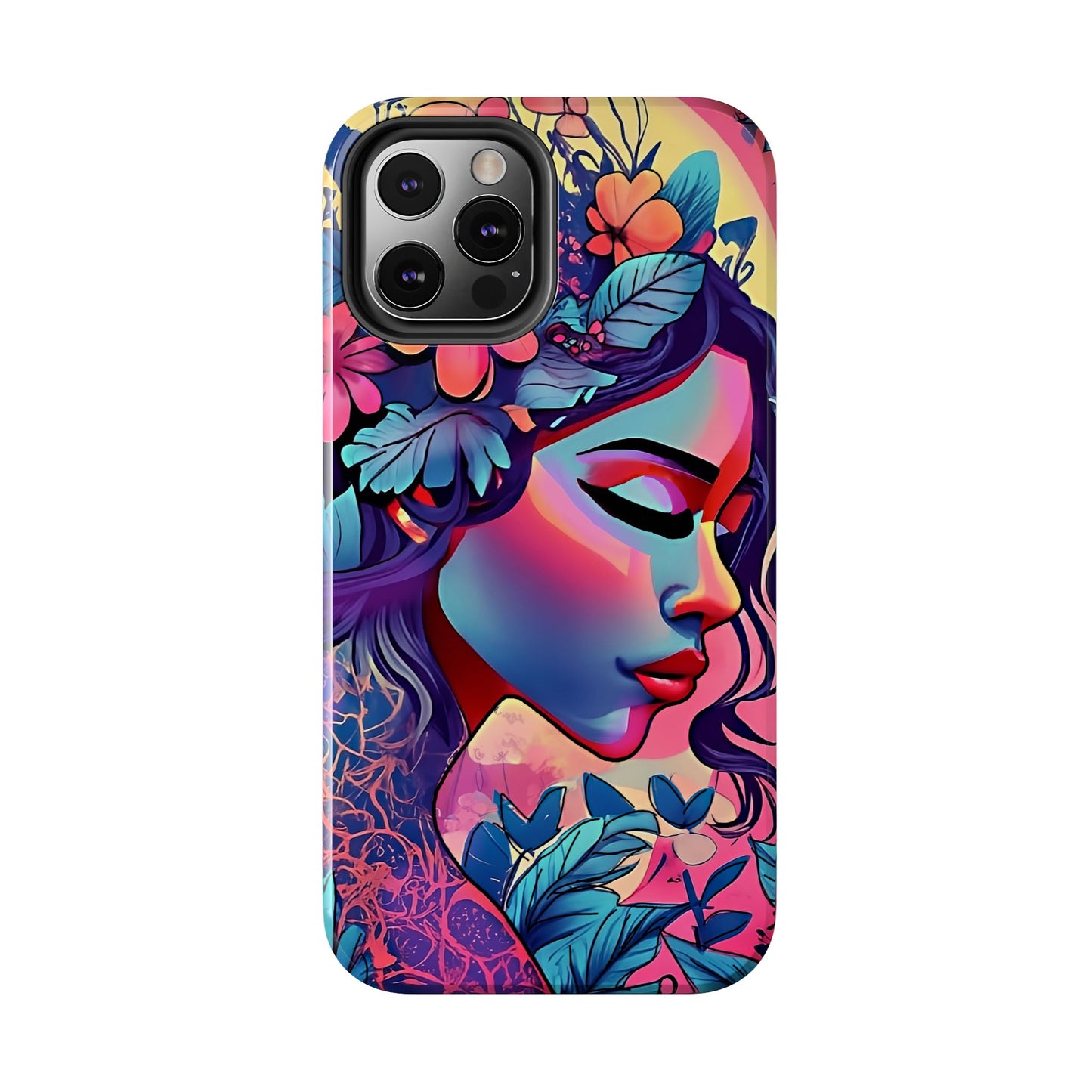 Anime iPhone Case | Water Goddess Original Art | iPhone X, iPhone 11, iPhone 12, iPhone 13, iPhone 14