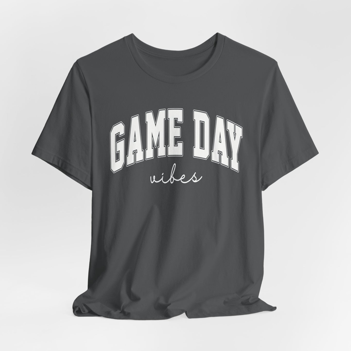 Game Day Vibes - Unisex Jersey Lightweight Tee