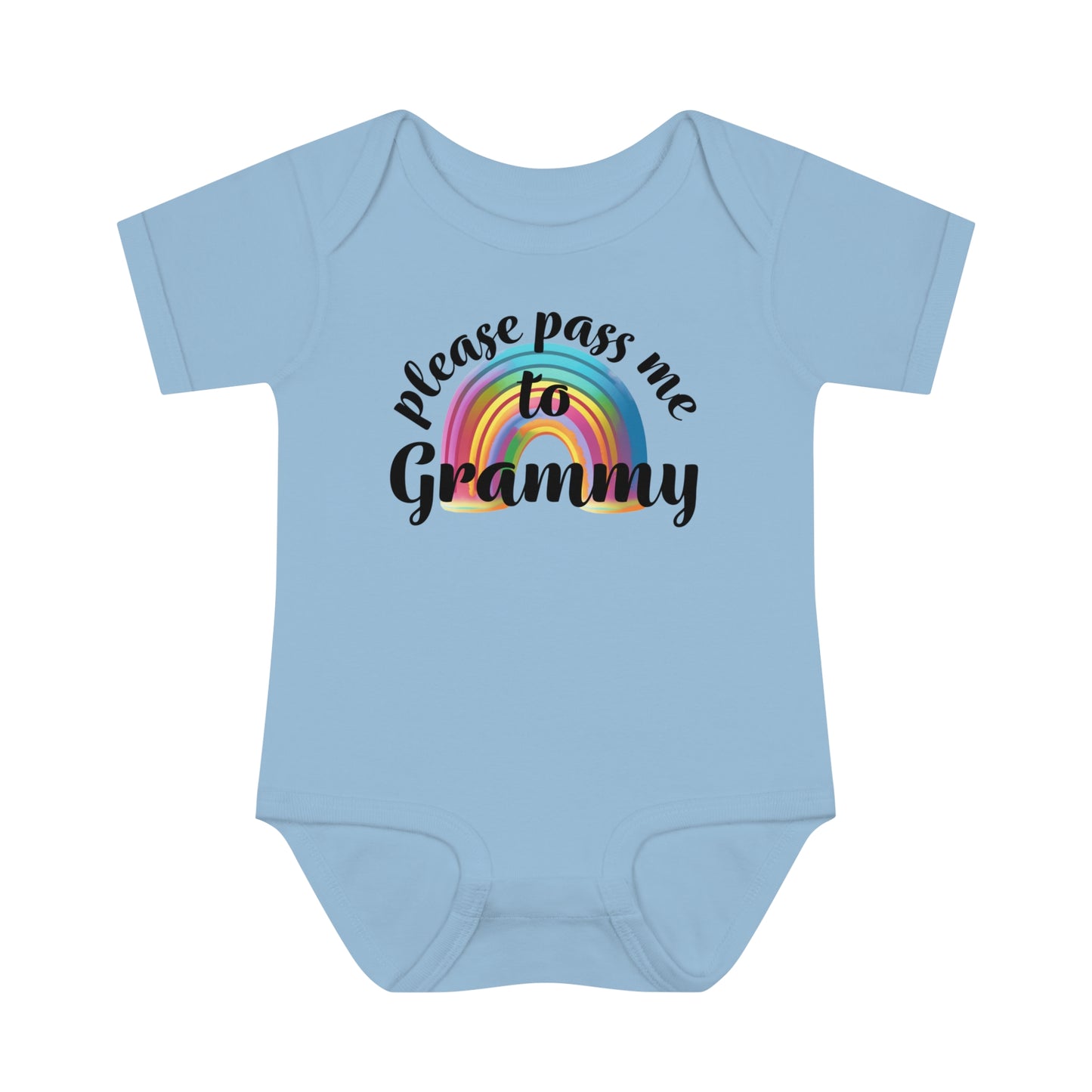 "Please Pass Me To Grammy" Infant Onesie