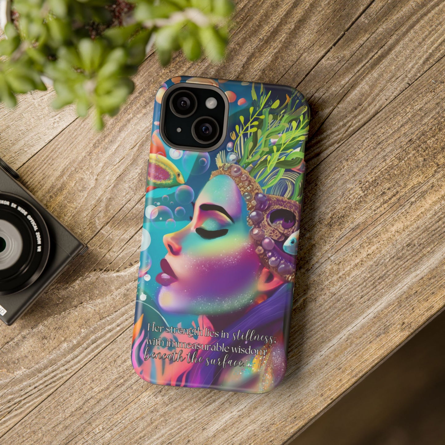 Anime Magnetic Phone Case | Water Goddess Original Art