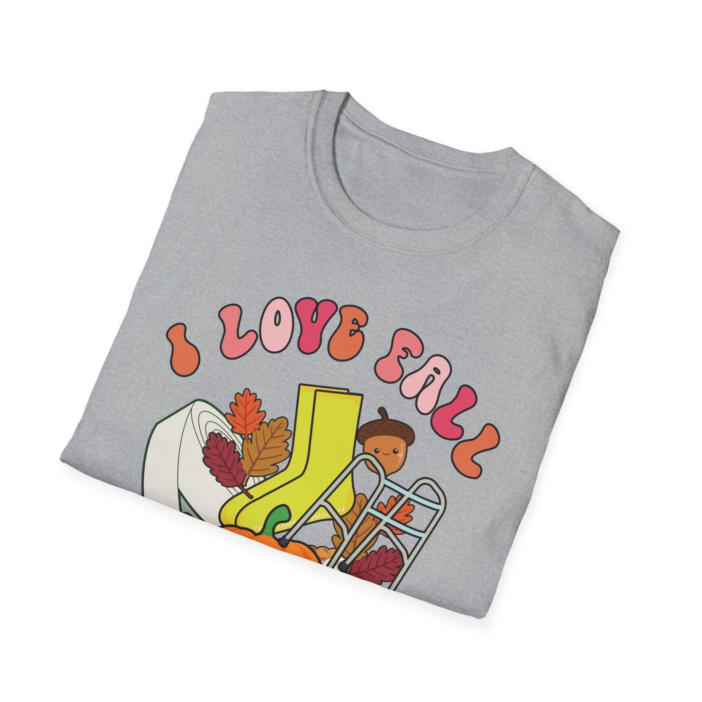 I Love Fall (Prevention) | Fall Shirt for Nurse/PT/OT/Tech