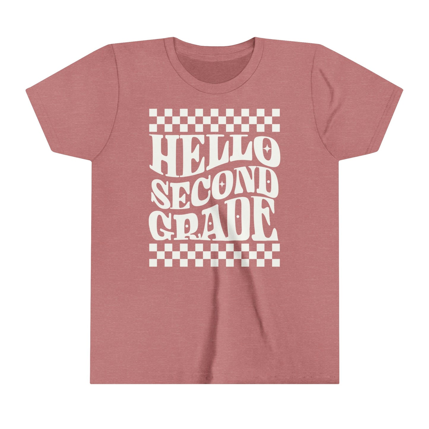 Hello Second Grade | First Day of School Kids Shirt