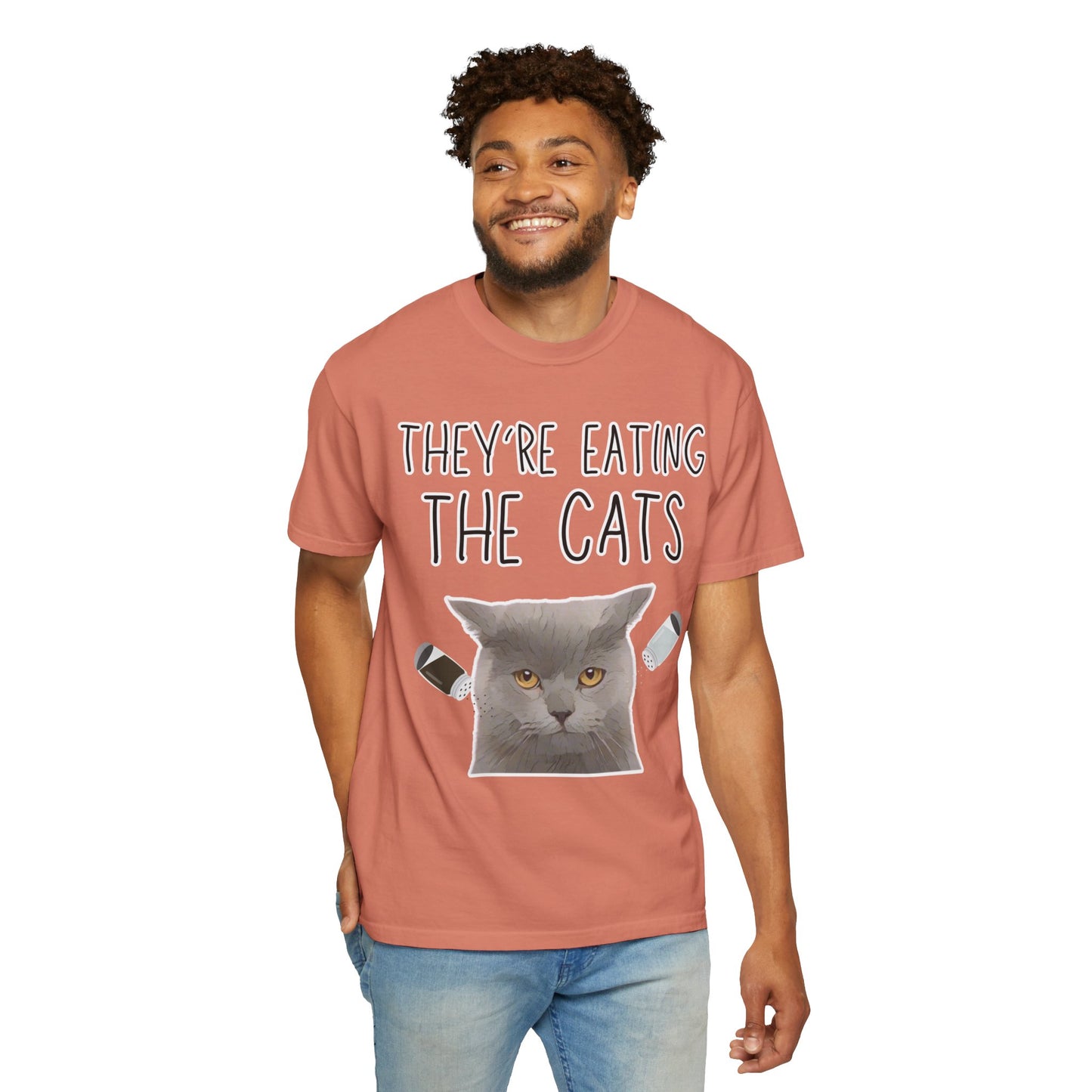 They’re Eating the Cats! Personalized Cat T-Shirt