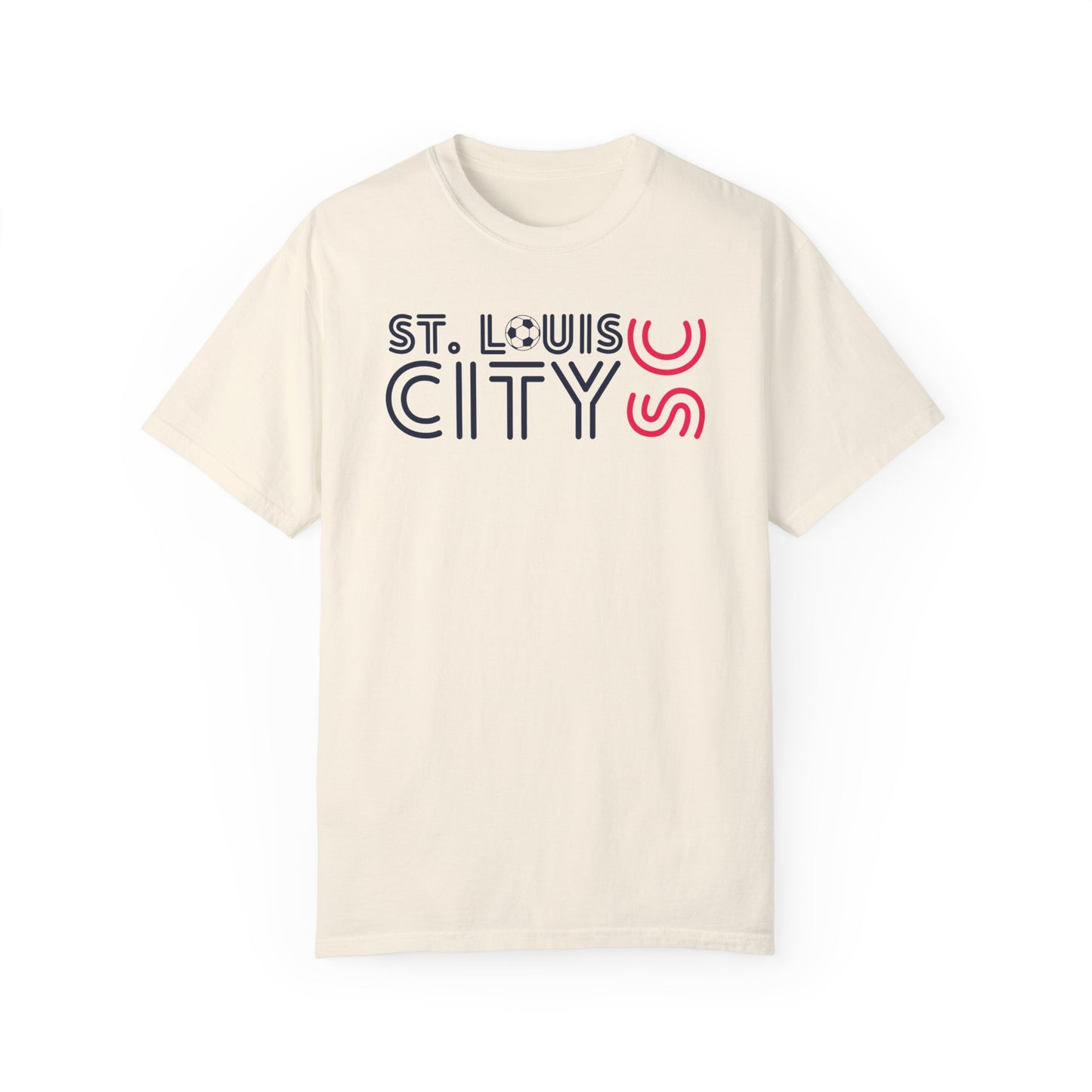 St. Louis City Soccer T-Shirt | Minimalist | Comfort Colors Tee