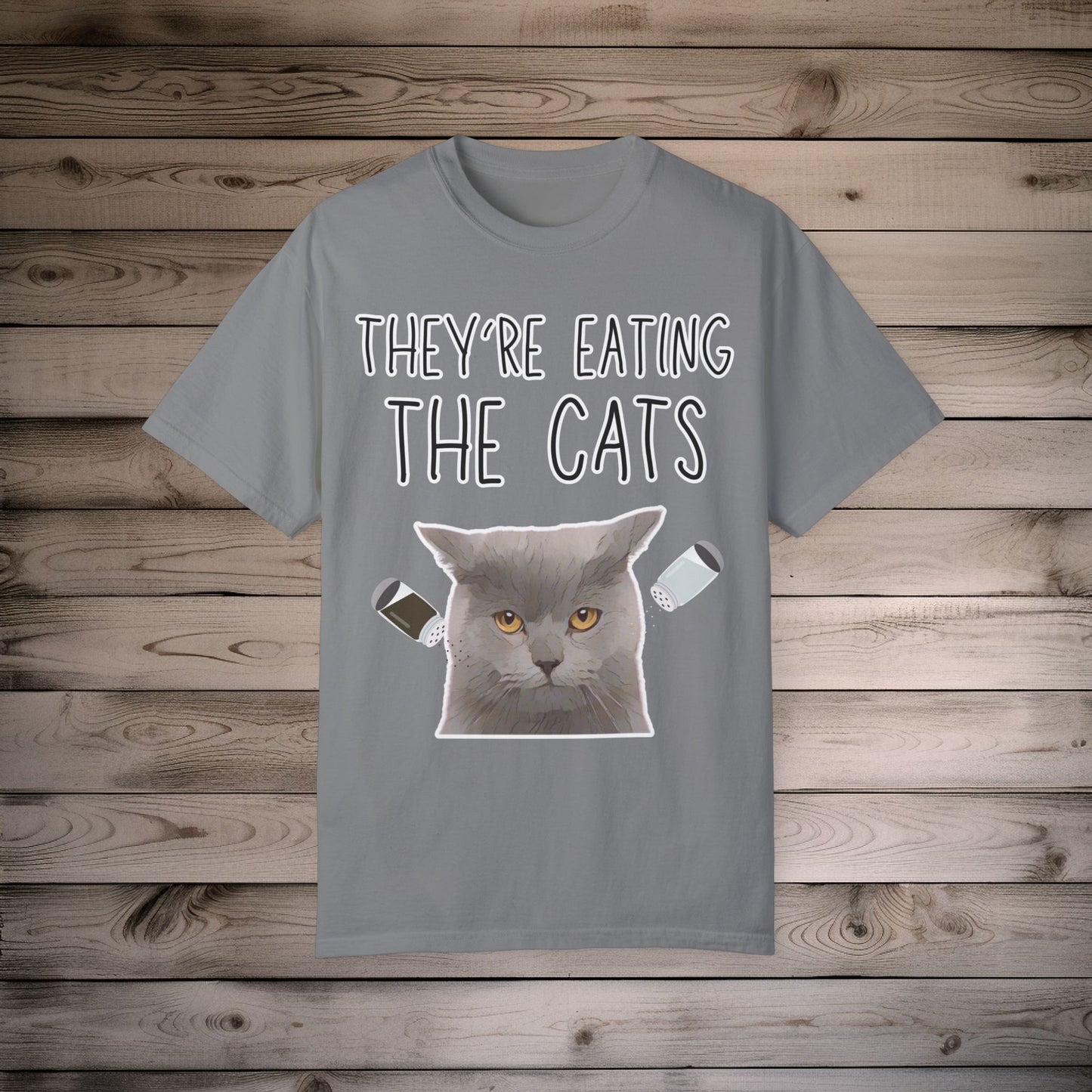 They’re Eating the Cats! Personalized Cat T-Shirt