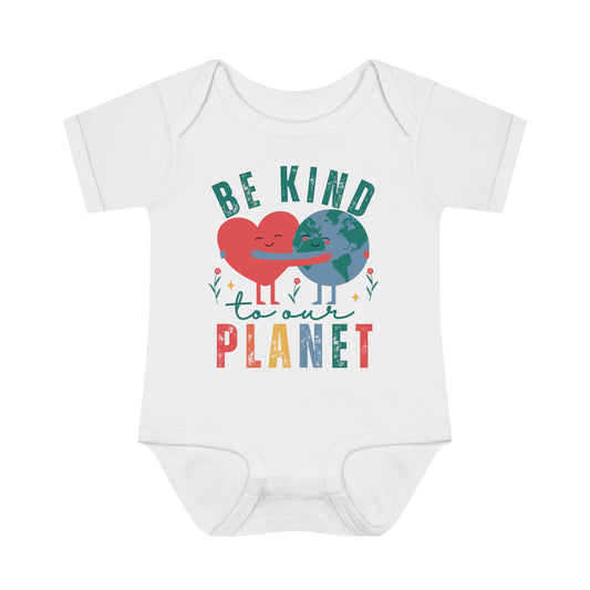 Be Kind To Our Planet | Earth Day Baby Bodysuit | Planet Baby Shirt