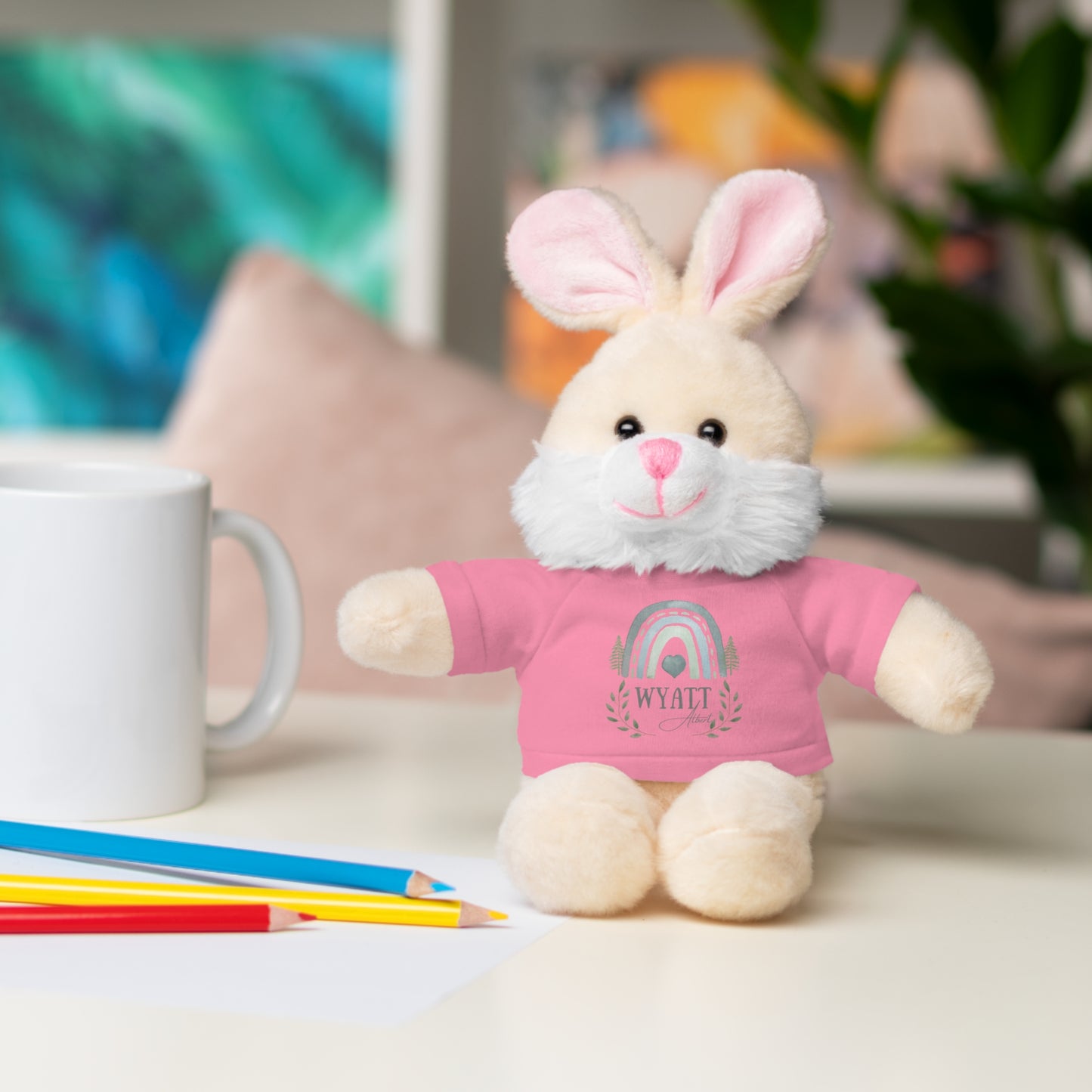 Personalized Name | Stuffed Animals with Customized Tee