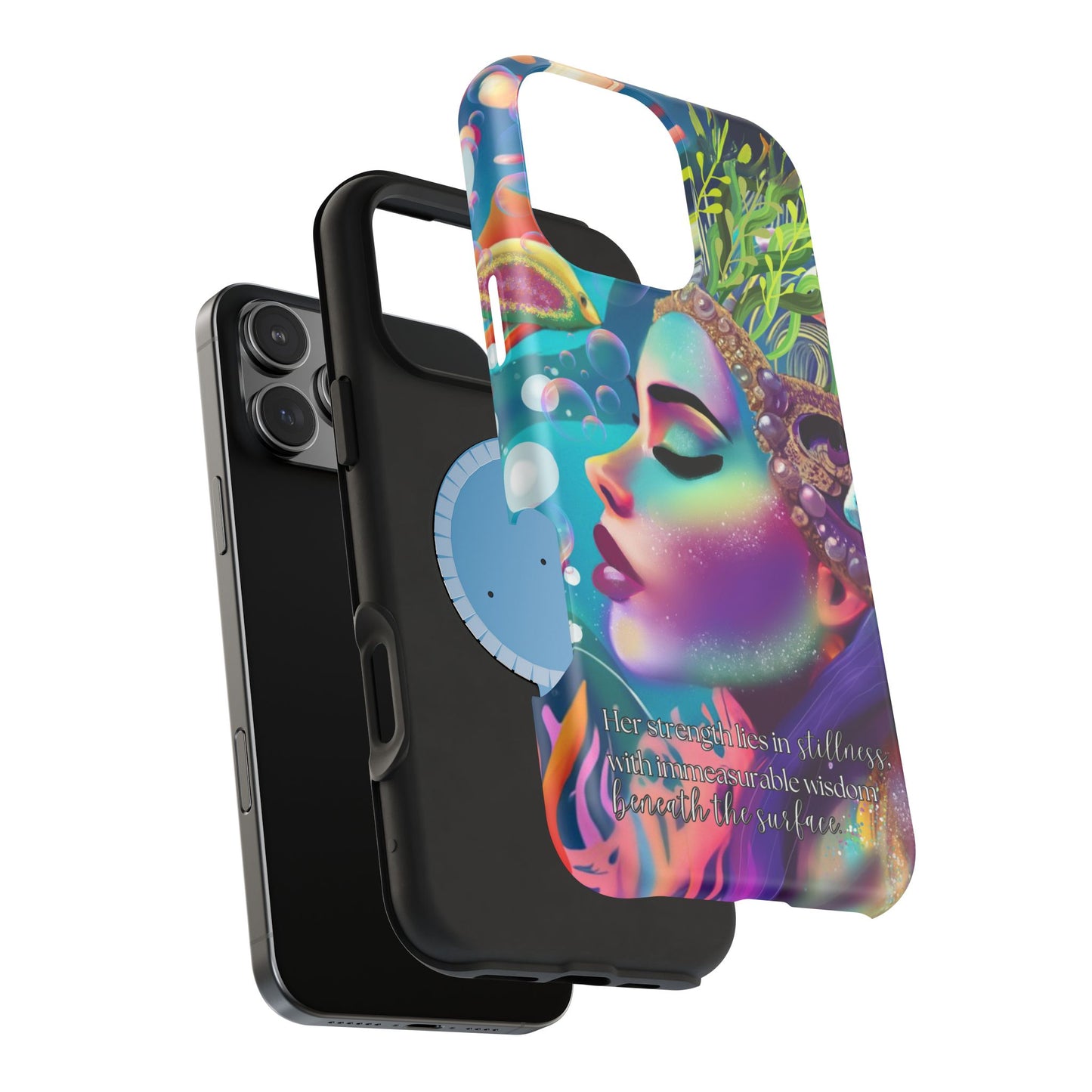 Anime Magnetic Phone Case | Water Goddess Original Art