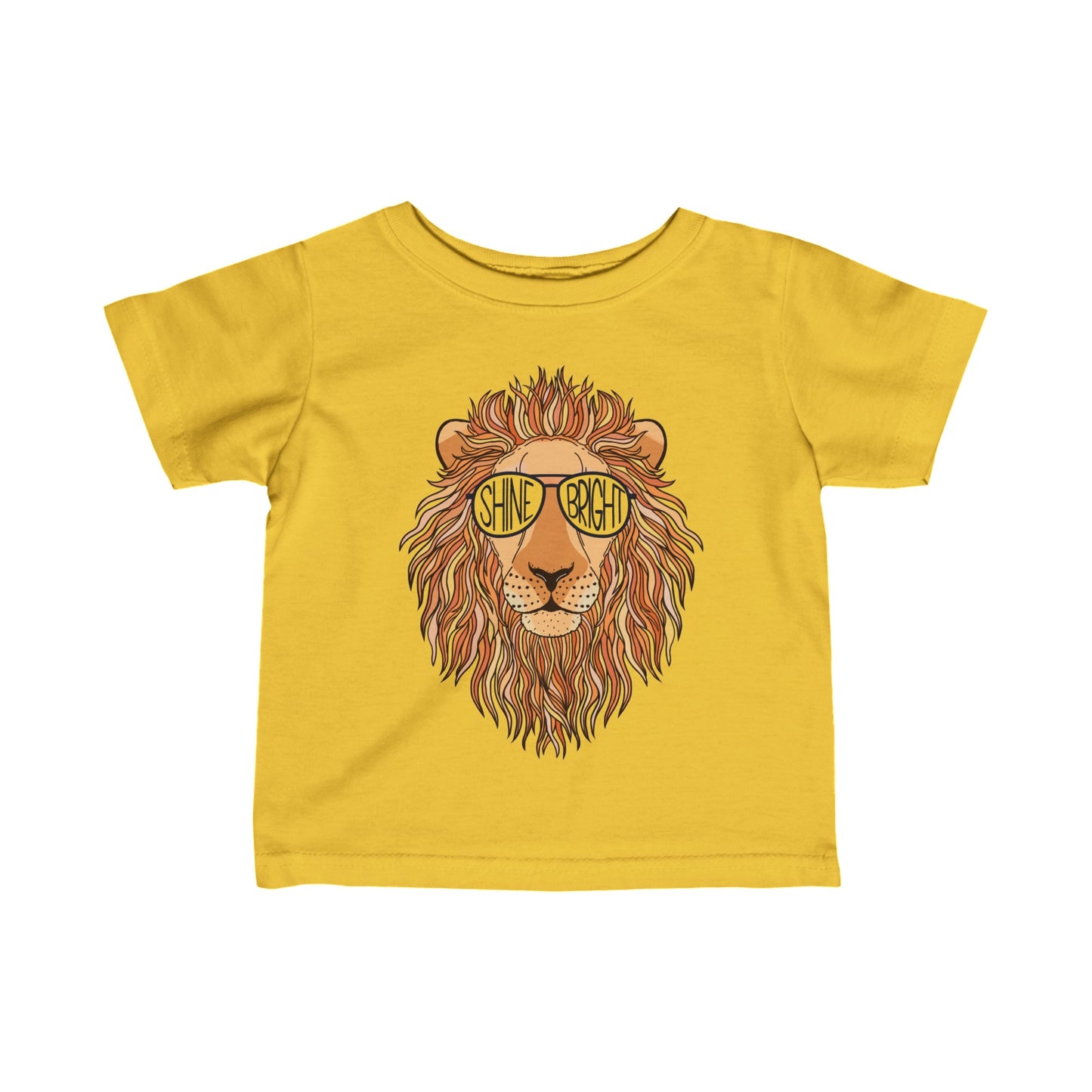 Shine Bright | Lion T-Shirt for Baby | Infant T-Shirt