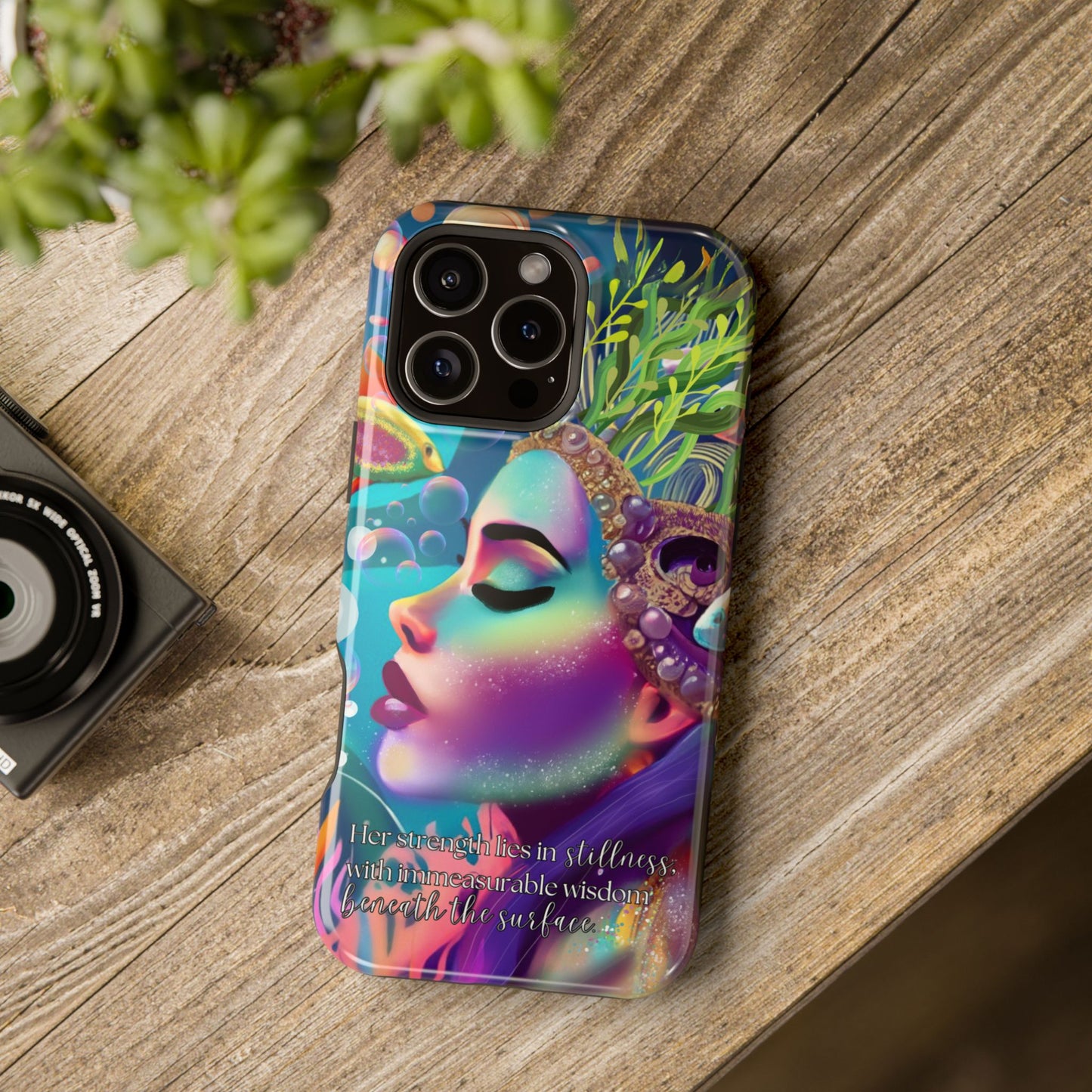 Anime Magnetic Phone Case | Water Goddess Original Art