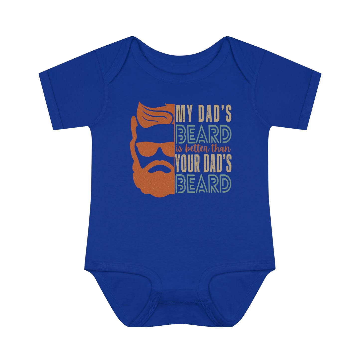 My Dad's Beard Is Better Than Your Dad's Beard | Baby Bodysuit | Gift for Dad