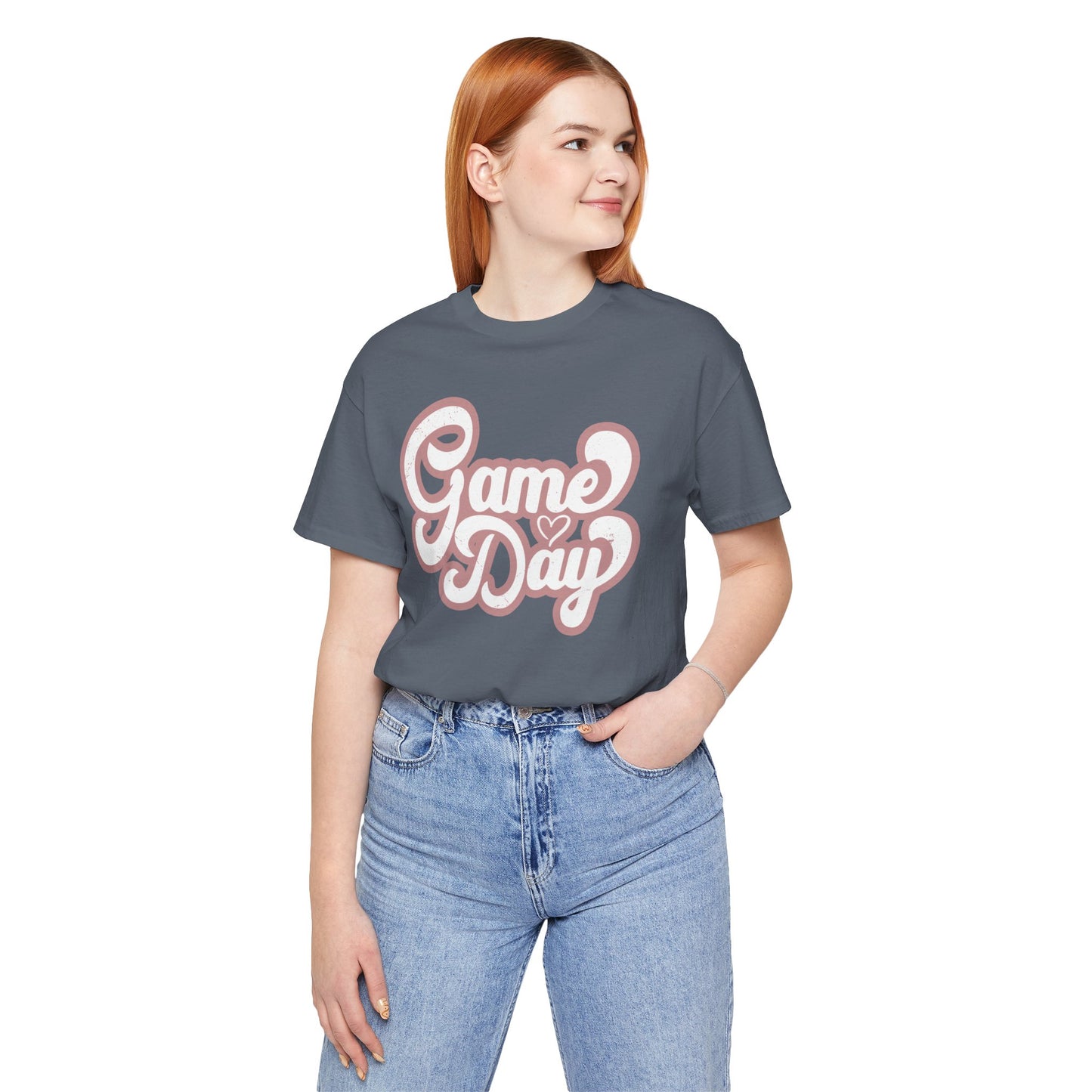 Game Day - Girly - Unisex Jersey Lightweight Tee