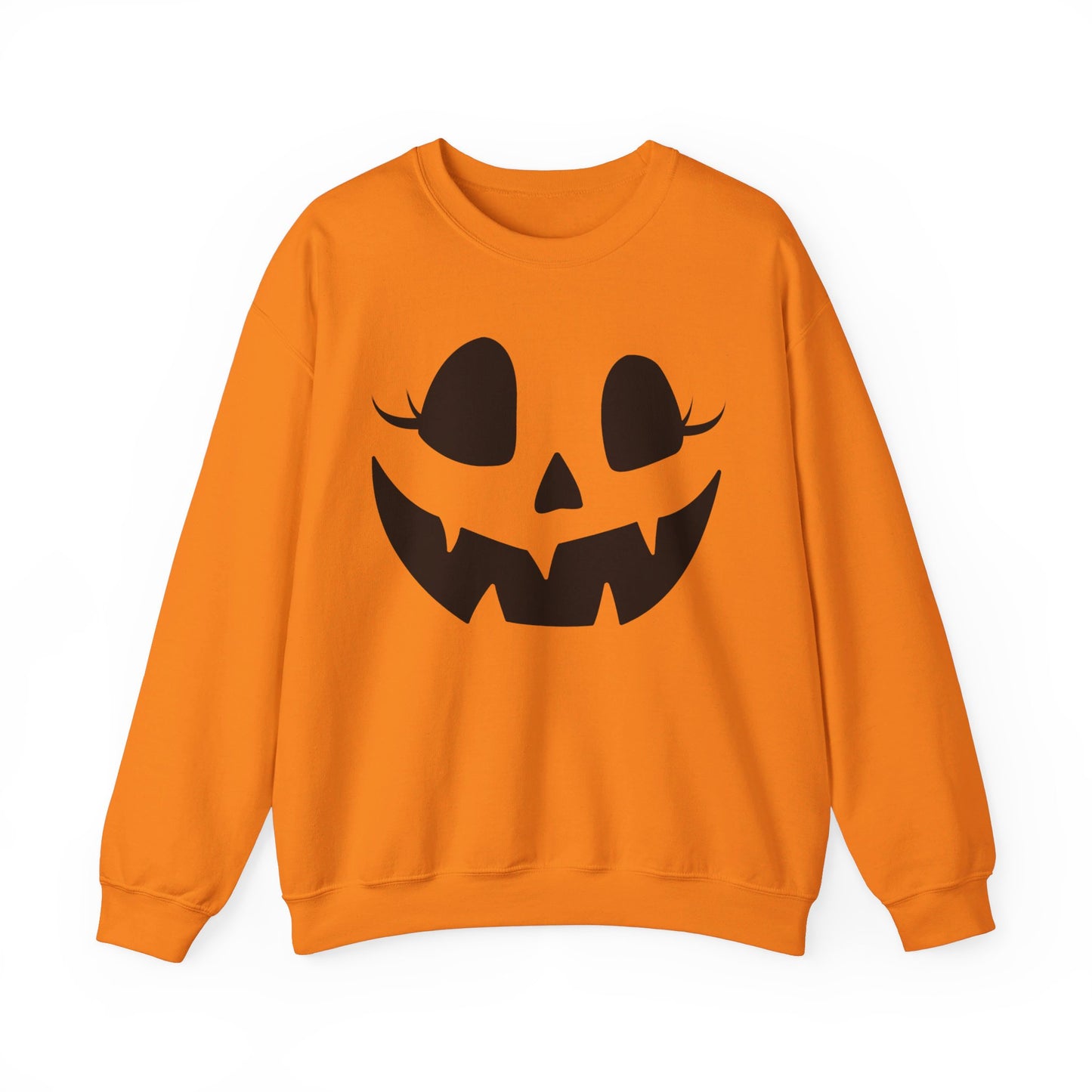 Girly Pumpkin | Adult Unisex Halloween Sweatshirt